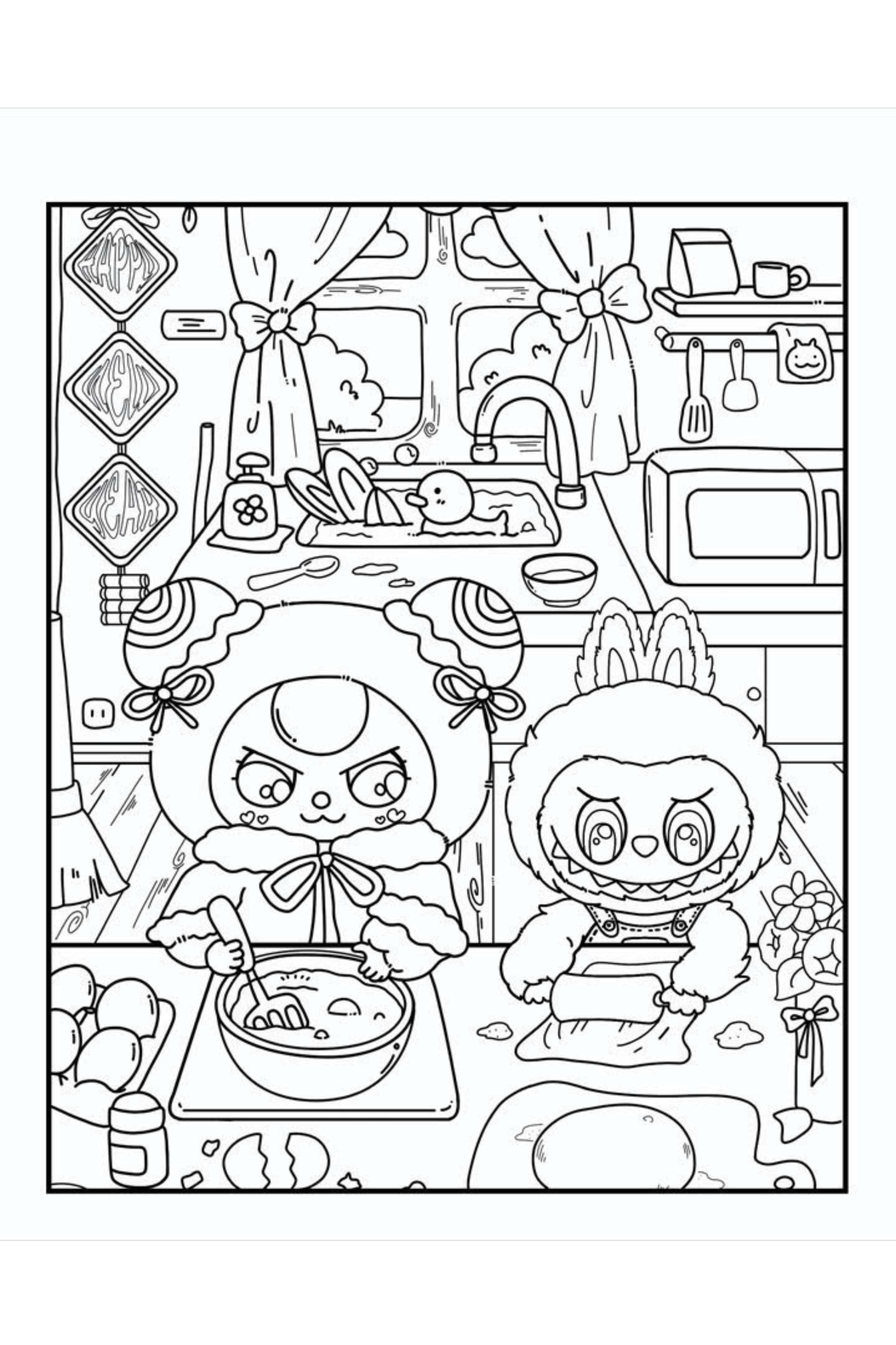 Sach To Mau Baby Three Ngoi Lang Hanh Phuc - Ảnh 5