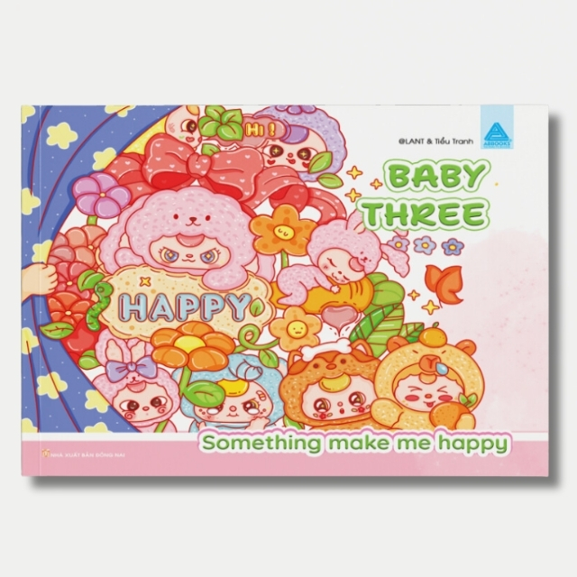 Sach To Mau Baby Three Something Make Me Happy - Ảnh 11