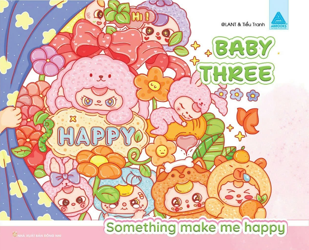 Sach To Mau Baby Three Something Make Me Happy - Ảnh 2