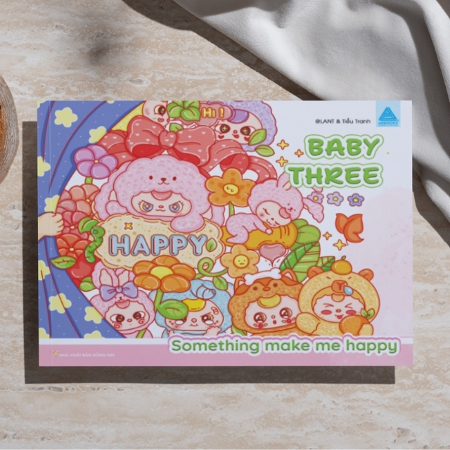 Sach To Mau Baby Three Something Make Me Happy - Ảnh 4