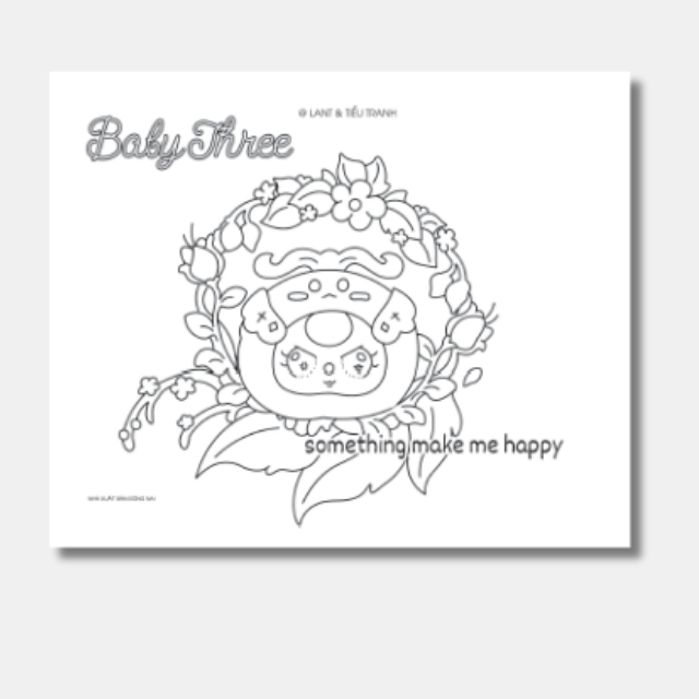 Sach To Mau Baby Three Something Make Me Happy - Ảnh 5