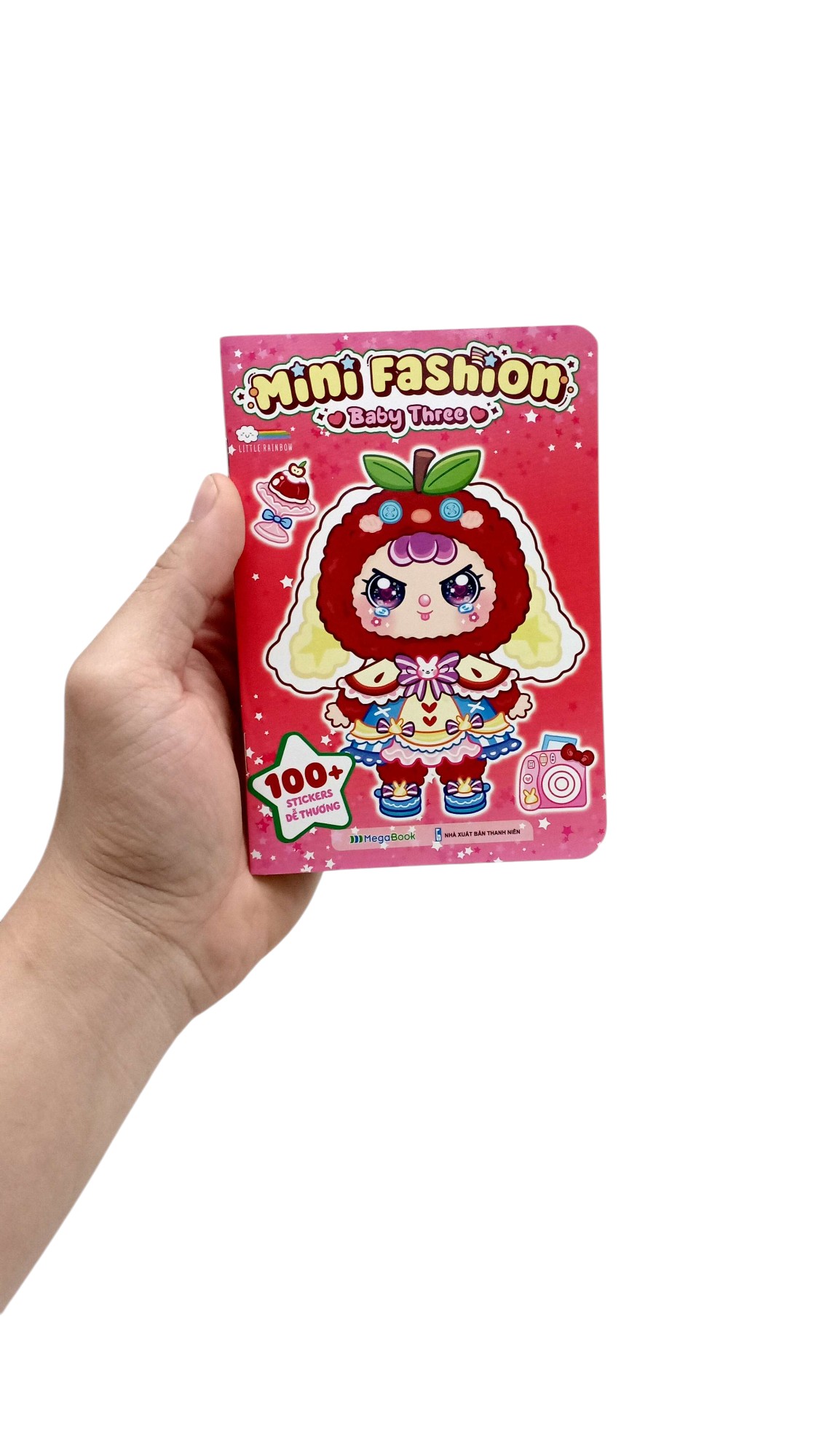 sách tô màu babythree - mini fashion - Ảnh 12