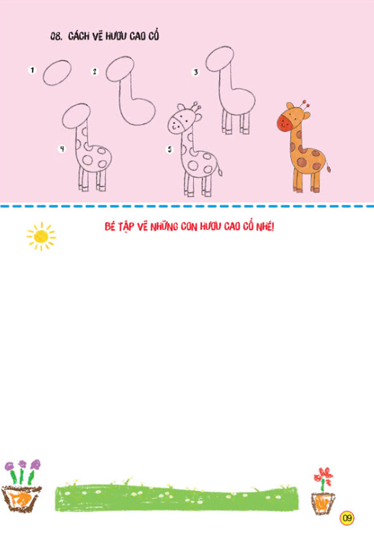 sách tô màu - bé tập làm họa sĩ - bé tập vẽ các con vật - Ảnh 4