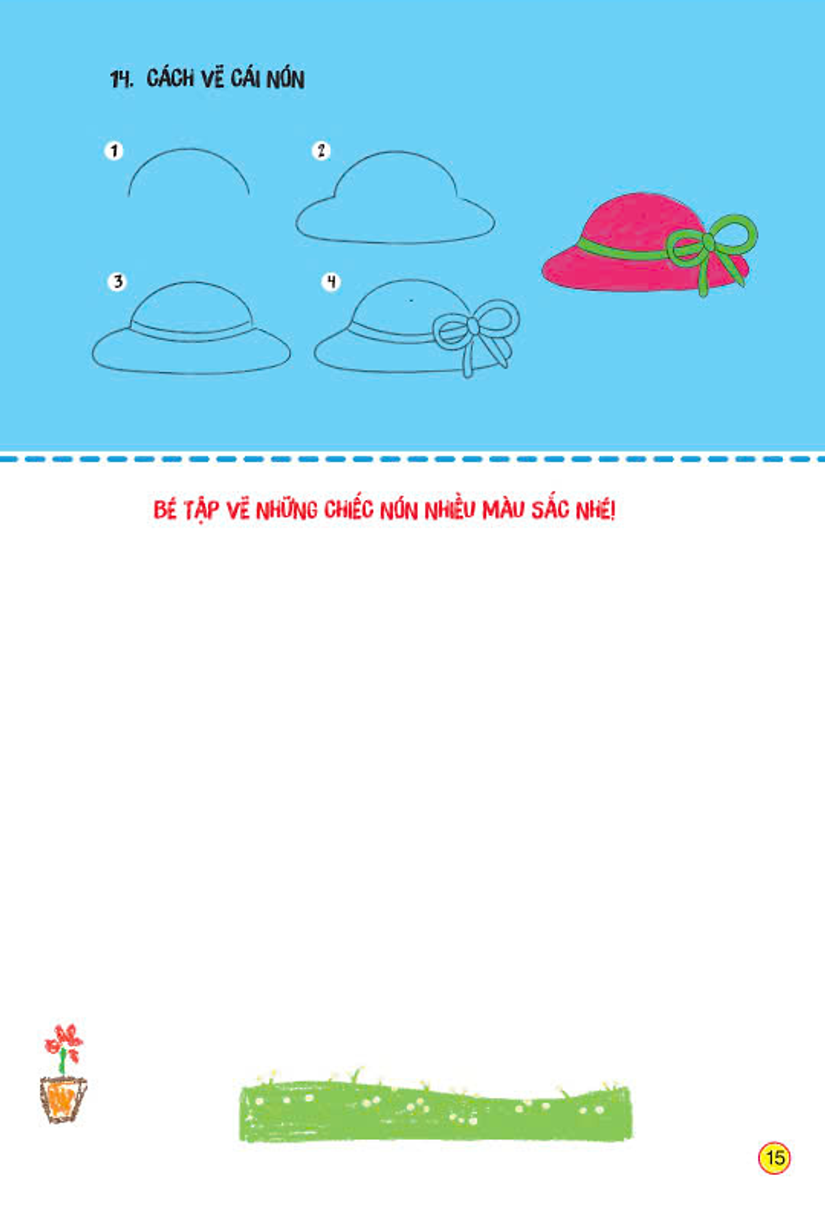 sách tô màu - bé tập làm họa sĩ - bé tập vẽ các đồ vật - Ảnh 4