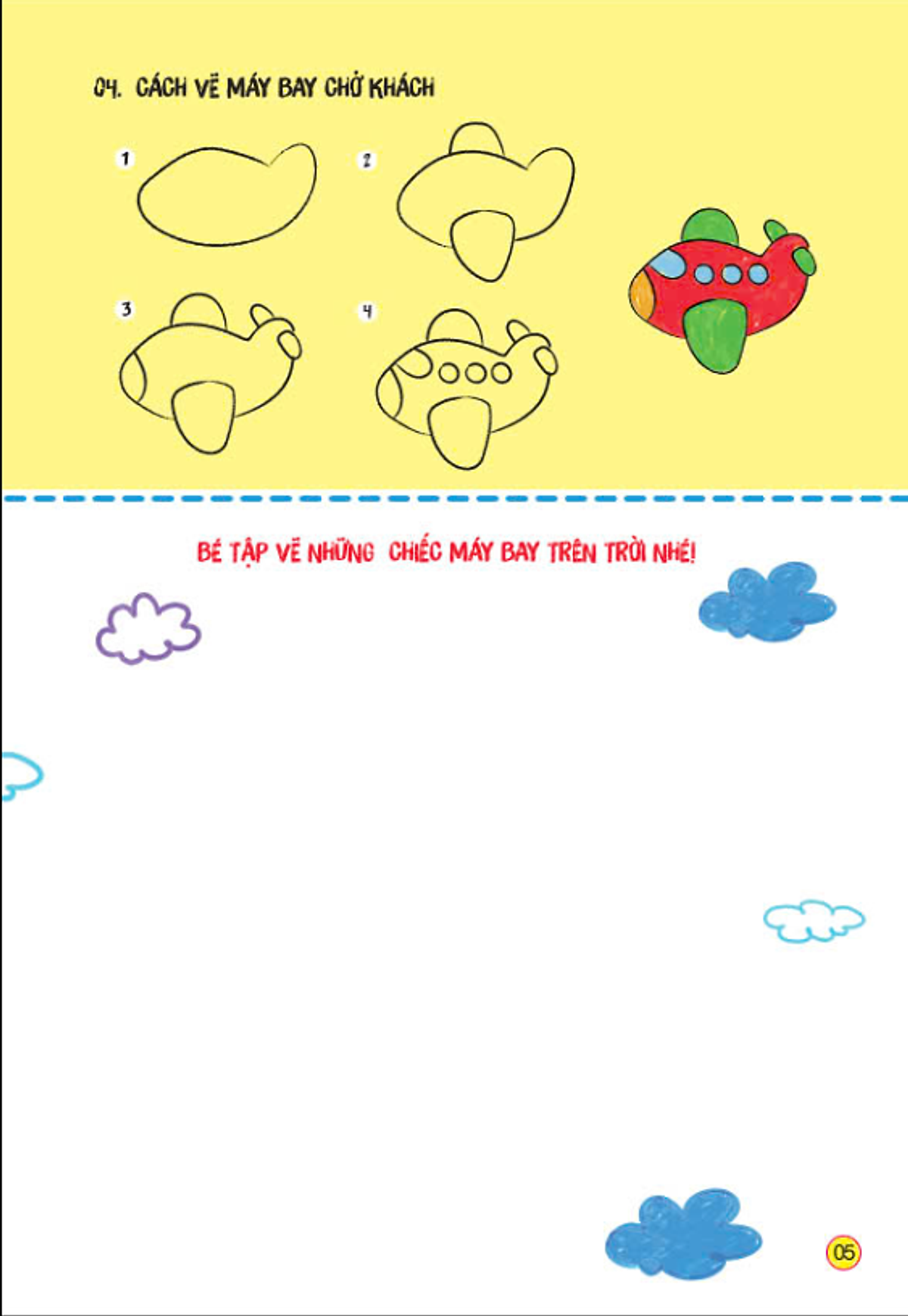 sách tô màu - bé tập làm họa sĩ - bé tập vẽ phương tiện giao thông - Ảnh 4