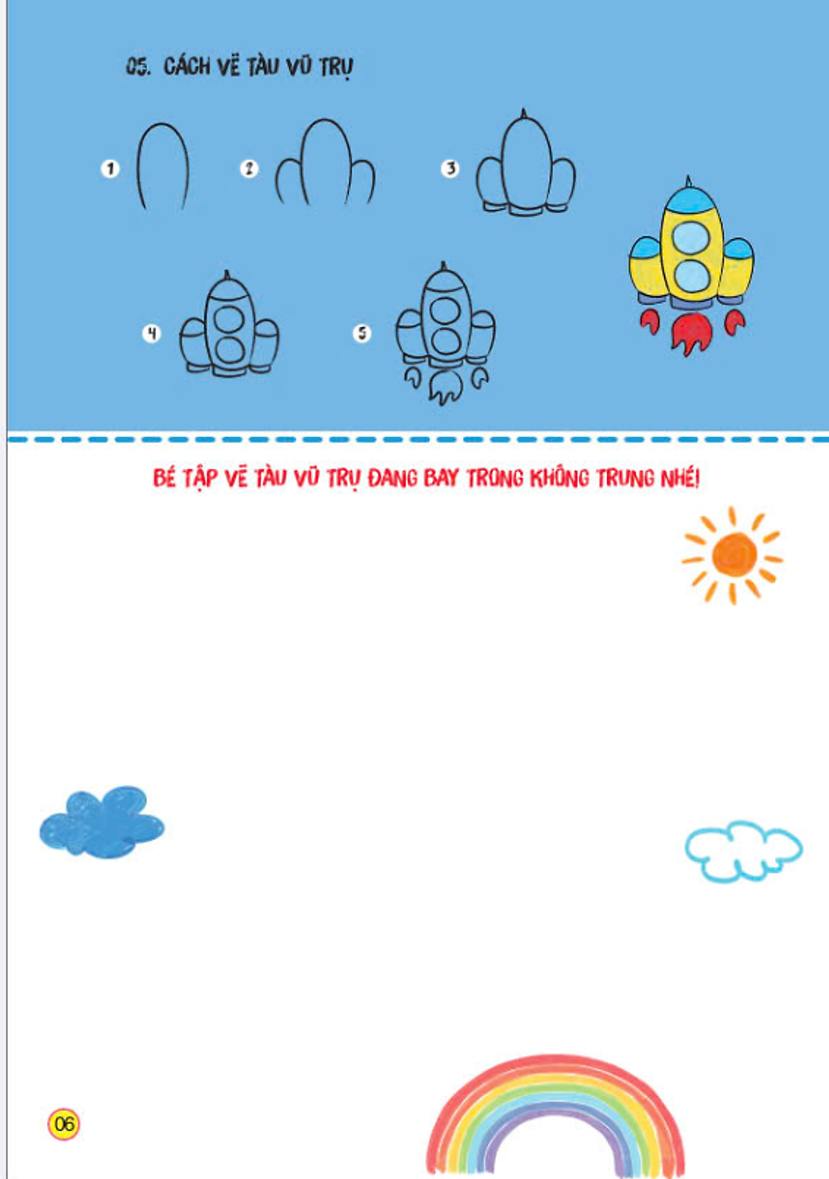 sách tô màu - bé tập làm họa sĩ - bé tập vẽ phương tiện giao thông - Ảnh 5