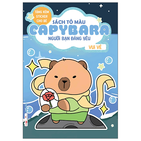 Sách Tô Màu Capybara - Người Bạn Đáng Yêu - Tinh Nghịch - Ảnh 2