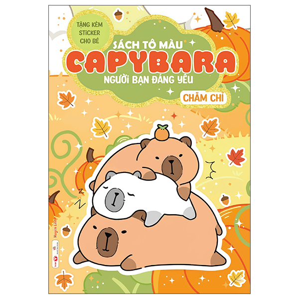 Sách Tô Màu Capybara - Người Bạn Đáng Yêu - Tinh Nghịch - Ảnh 3
