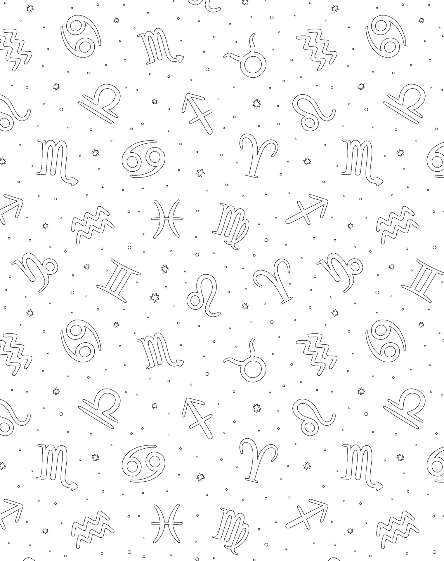 sách tô màu chiêm tinh - tô màu theo cách của bạn để khai mở trực giác diệu kỳ - Ảnh 9