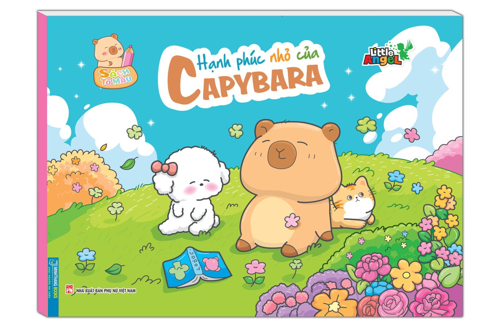 Sách Tô Màu - Hạnh Phúc Nhỏ Của Capybara - Ảnh 3