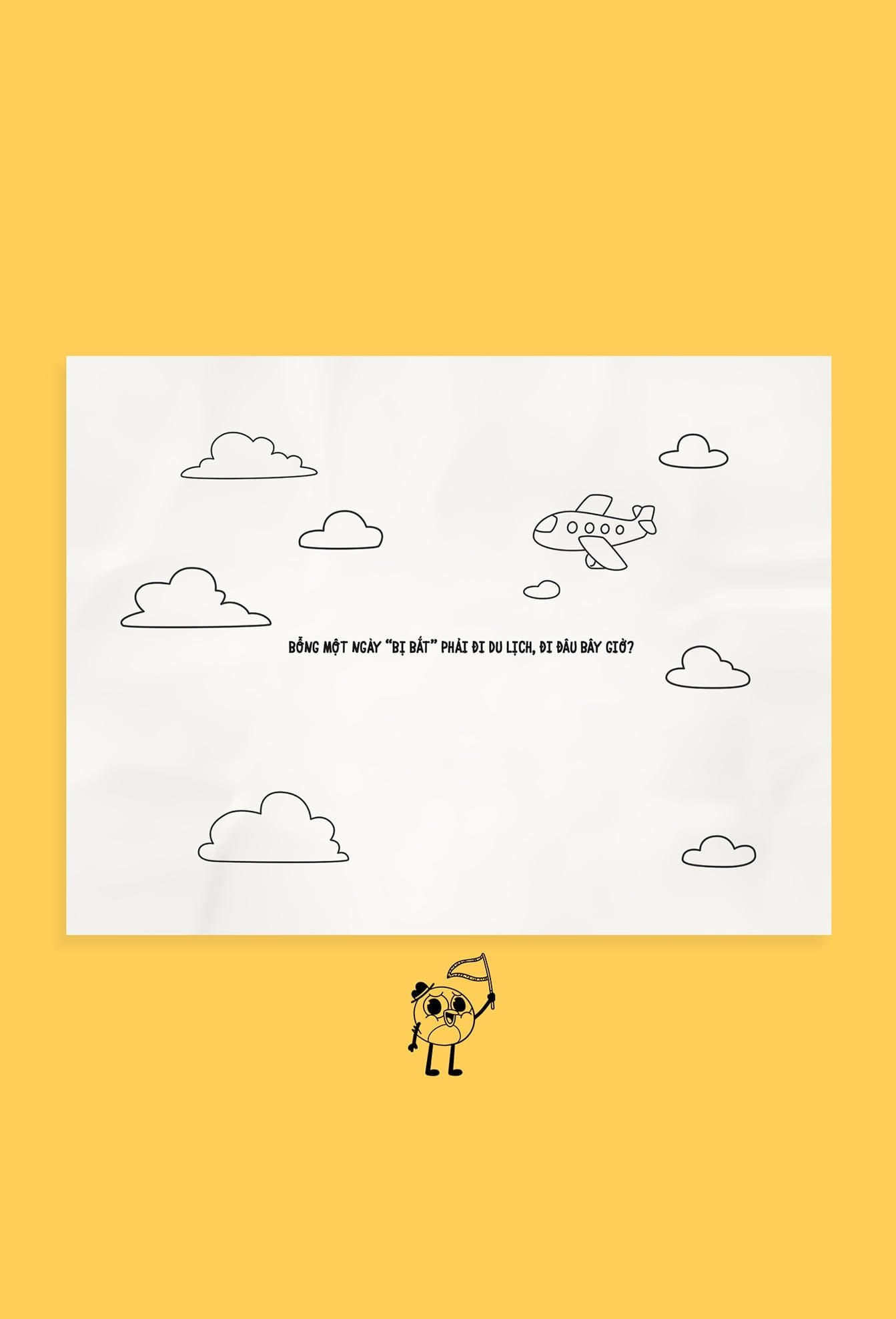 Sách Tô Màu - Muôn Nơi Én Tới - Tặng Kèm Sticker + Postcard - Ảnh 5