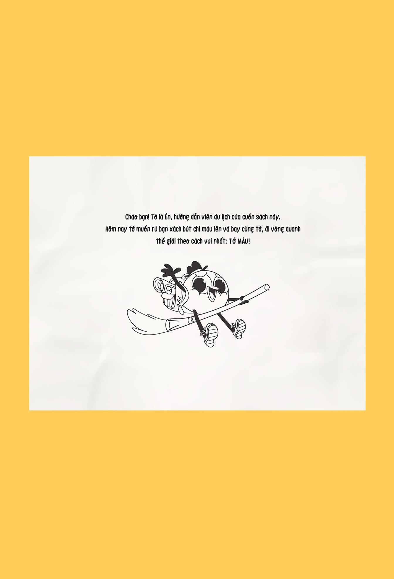 Sách Tô Màu - Muôn Nơi Én Tới - Tặng Kèm Sticker + Postcard - Ảnh 7