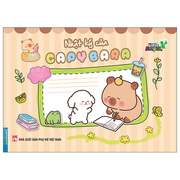 Sách Tô Màu - Nhật Ký Của Capybara