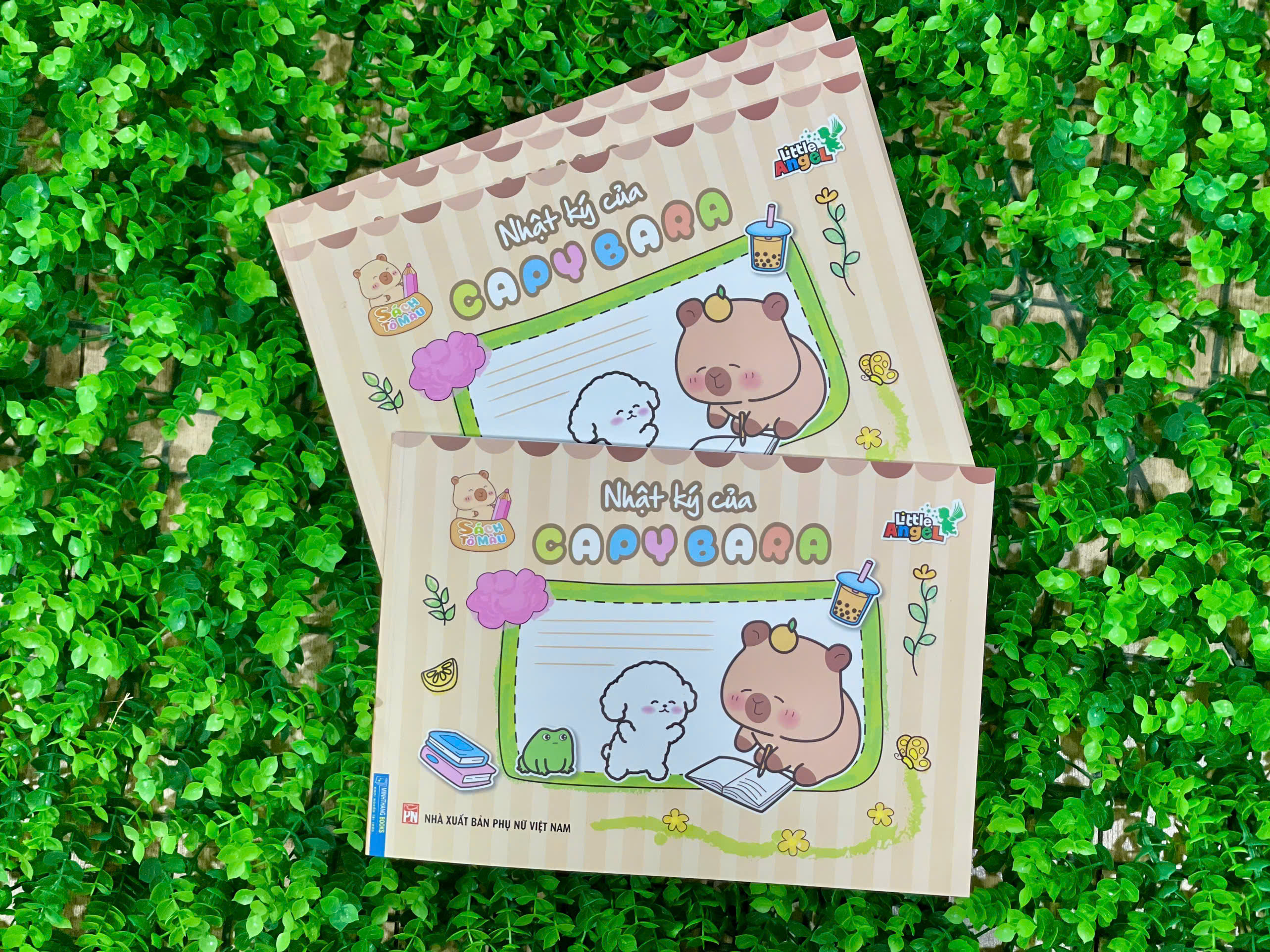 Sách Tô Màu - Nhật Ký Của Capybara - Ảnh 3