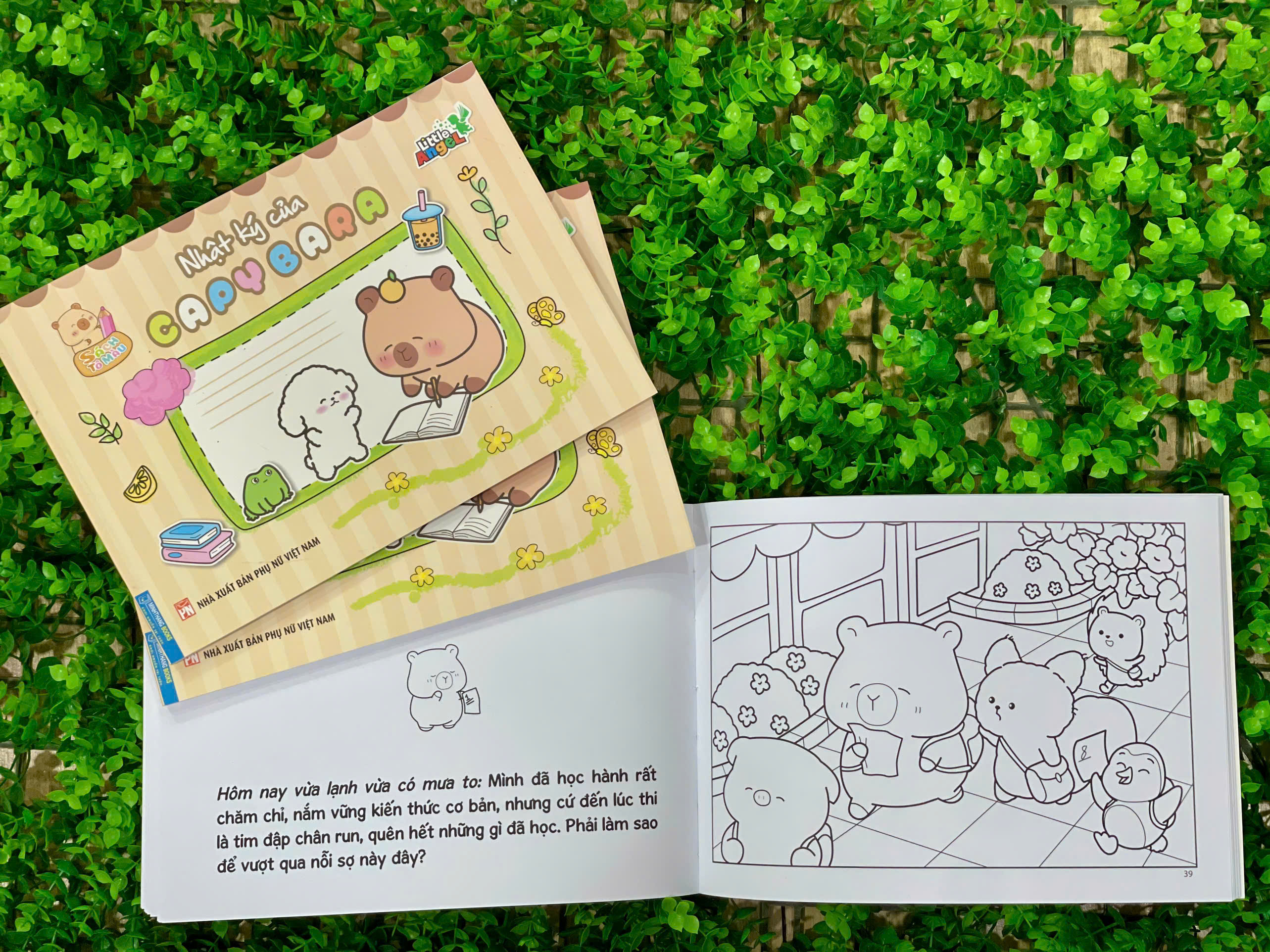 Sách Tô Màu - Nhật Ký Của Capybara - Ảnh 5