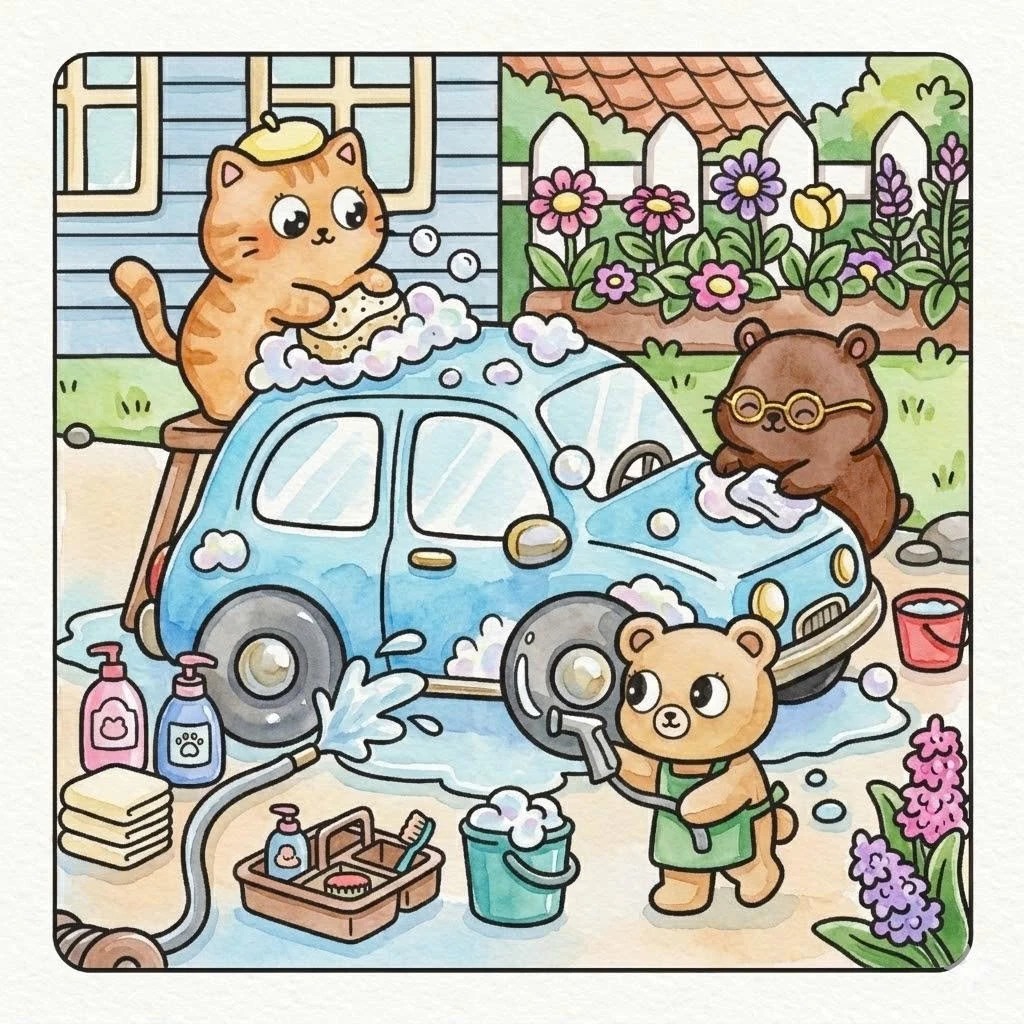 Sách Tô Màu Phong Cách Coco Wikyo - Coco Và Cozy Friends - Coco Và Những Người Bạn Thân Thiết - Ảnh 5