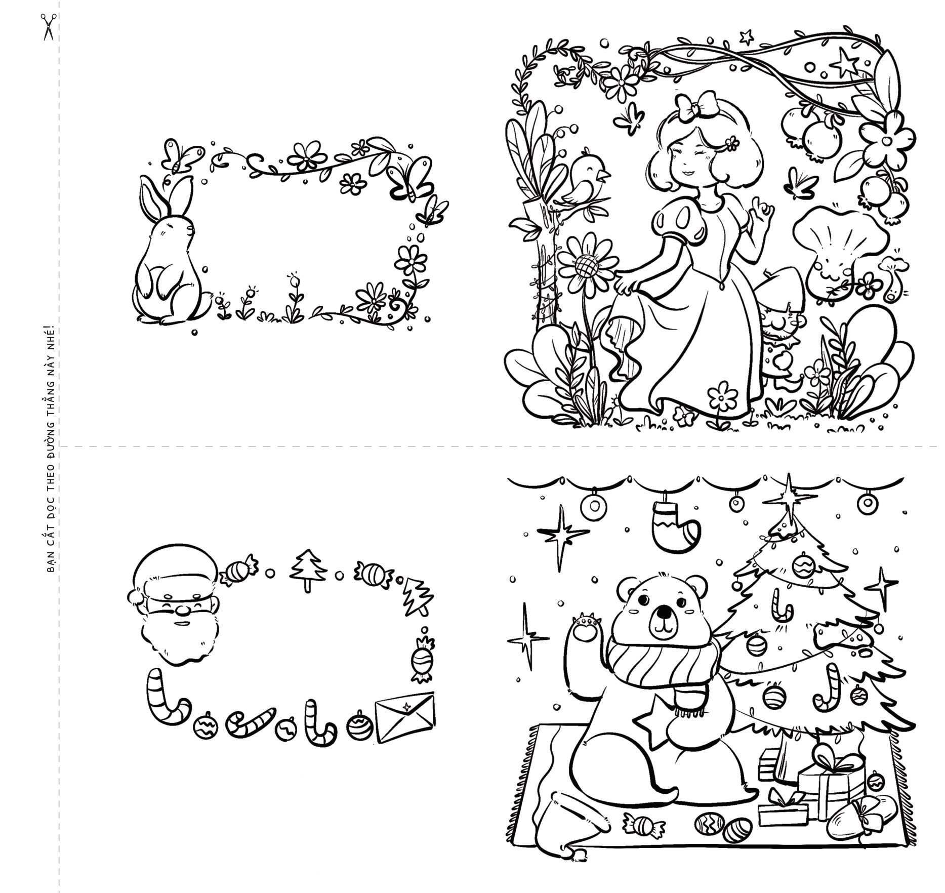 sách tô màu - tấm thiệp cảm xúc - Ảnh 3