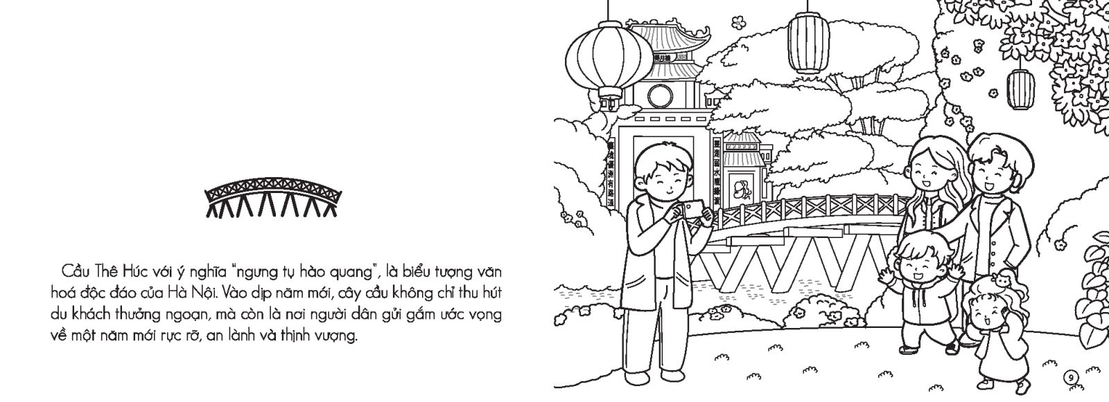 sách tô màu - tết và lễ truyền thống việt nam - Ảnh 7