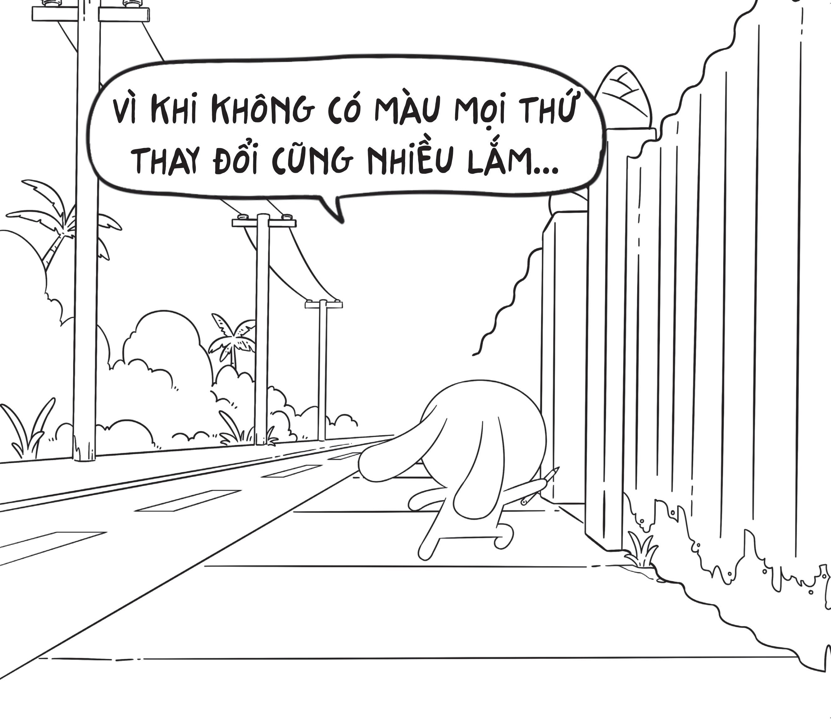 Sách Tô Màu - Thỏ Bảy Màu Trong Thế Giới Bay Màu - Ảnh 11