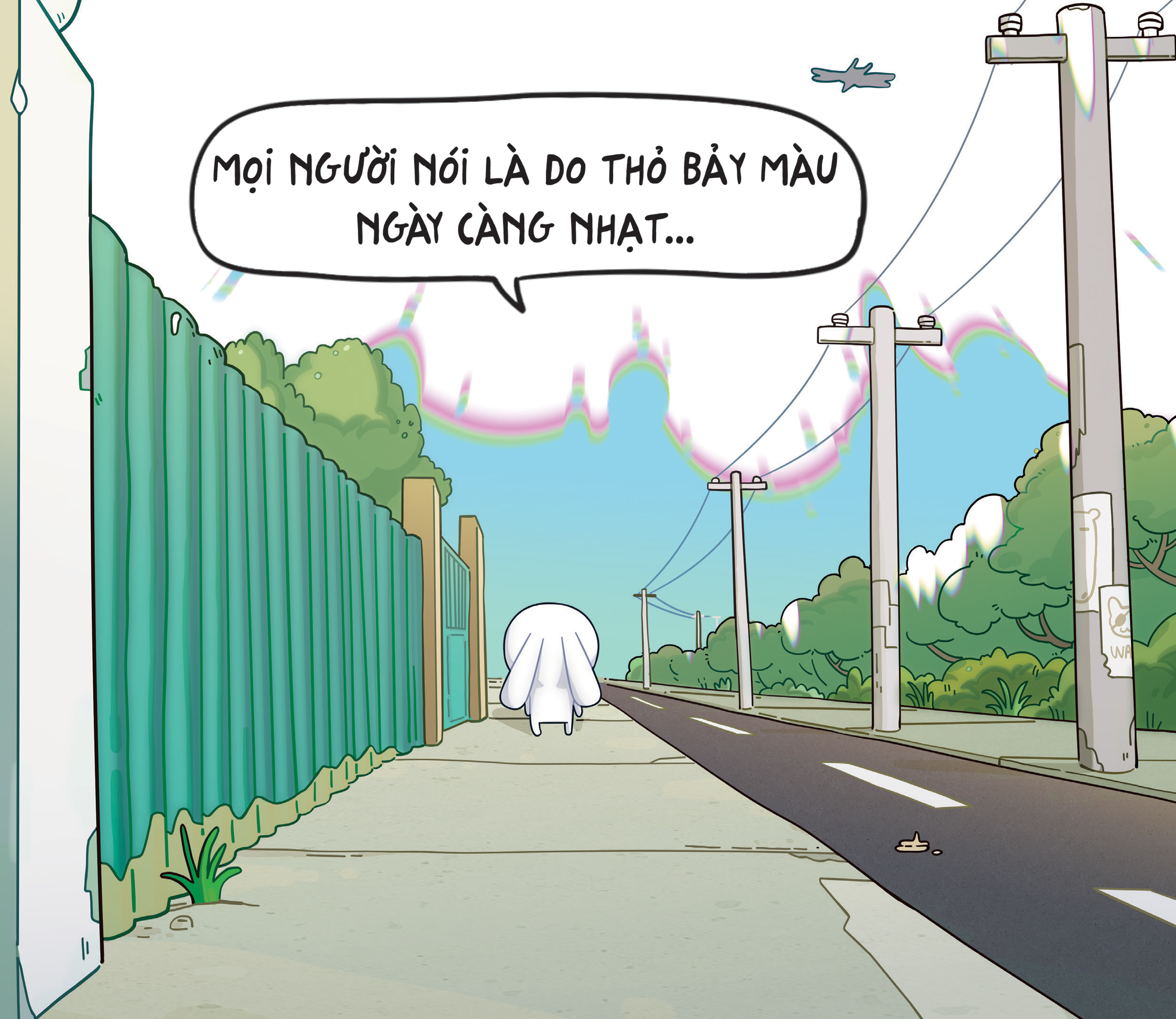 Sách Tô Màu - Thỏ Bảy Màu Trong Thế Giới Bay Màu - Ảnh 6