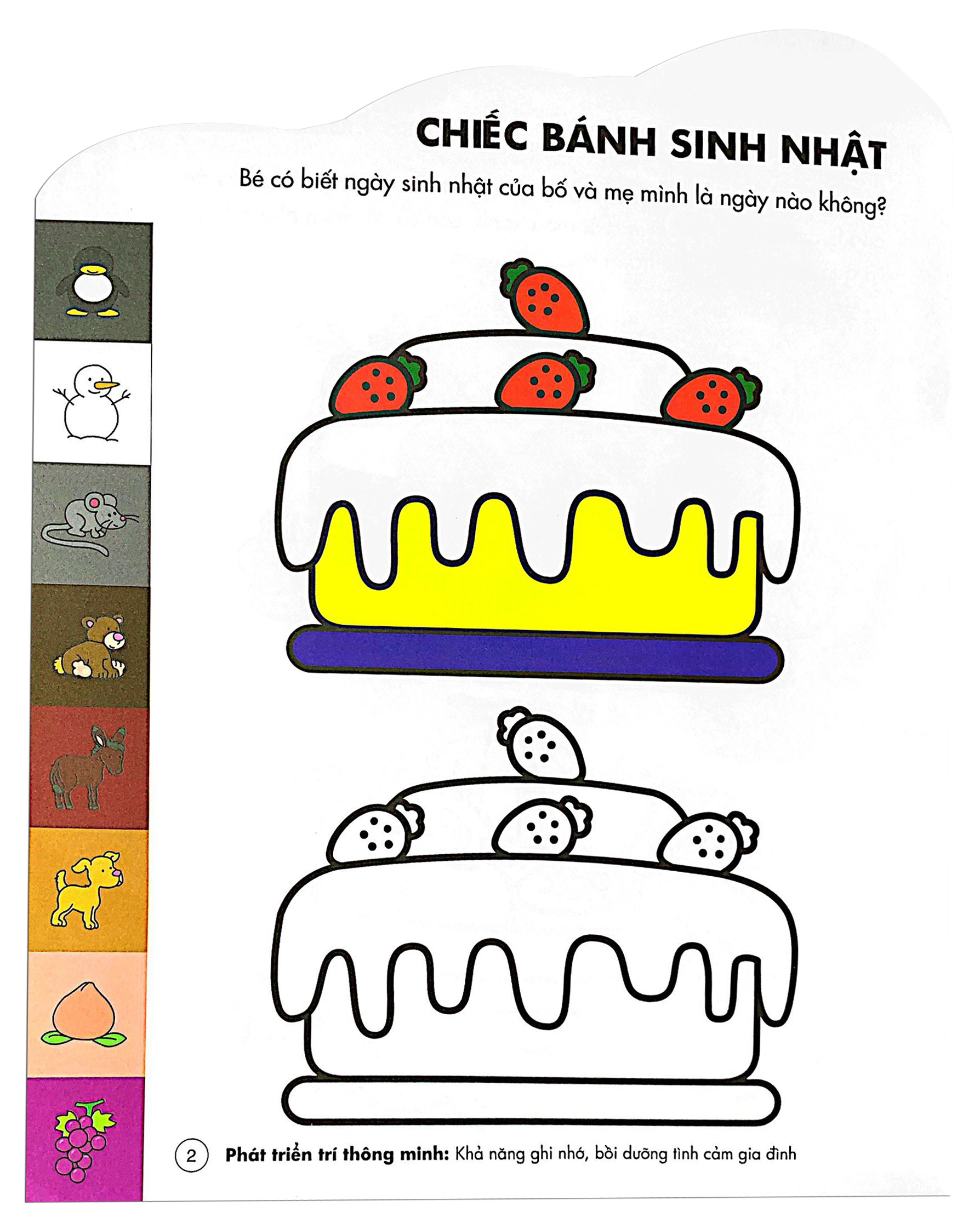 sách tô màu thông minh đầu tiên của bé - người tuyết đáng yêu (3 - 4 tuổi) - Ảnh 4