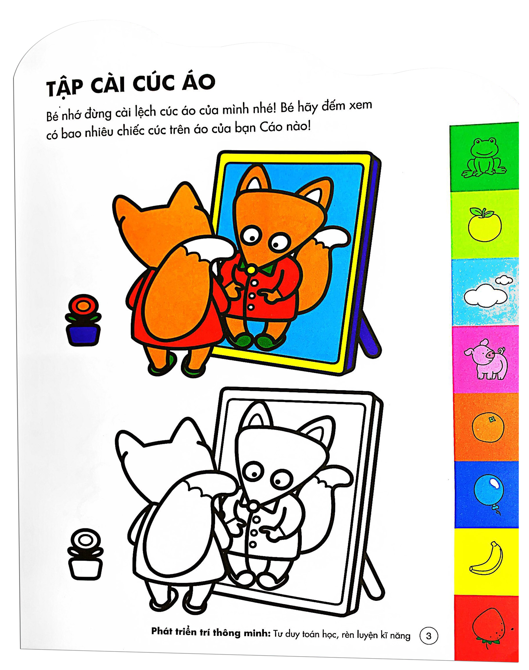 sách tô màu thông minh đầu tiên của bé - người tuyết đáng yêu (3 - 4 tuổi) - Ảnh 5