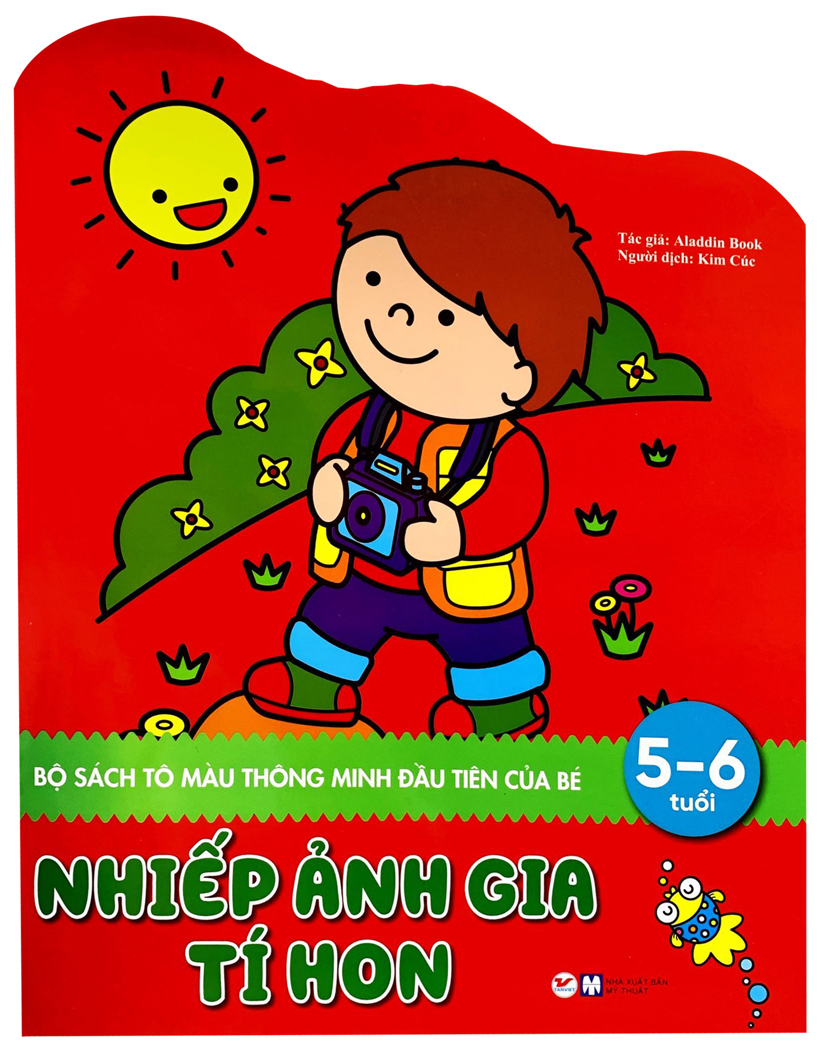 sách tô màu thông minh đầu tiên của bé - nhiếp ảnh gia tí hon (5 - 6 tuổi) - Ảnh 2