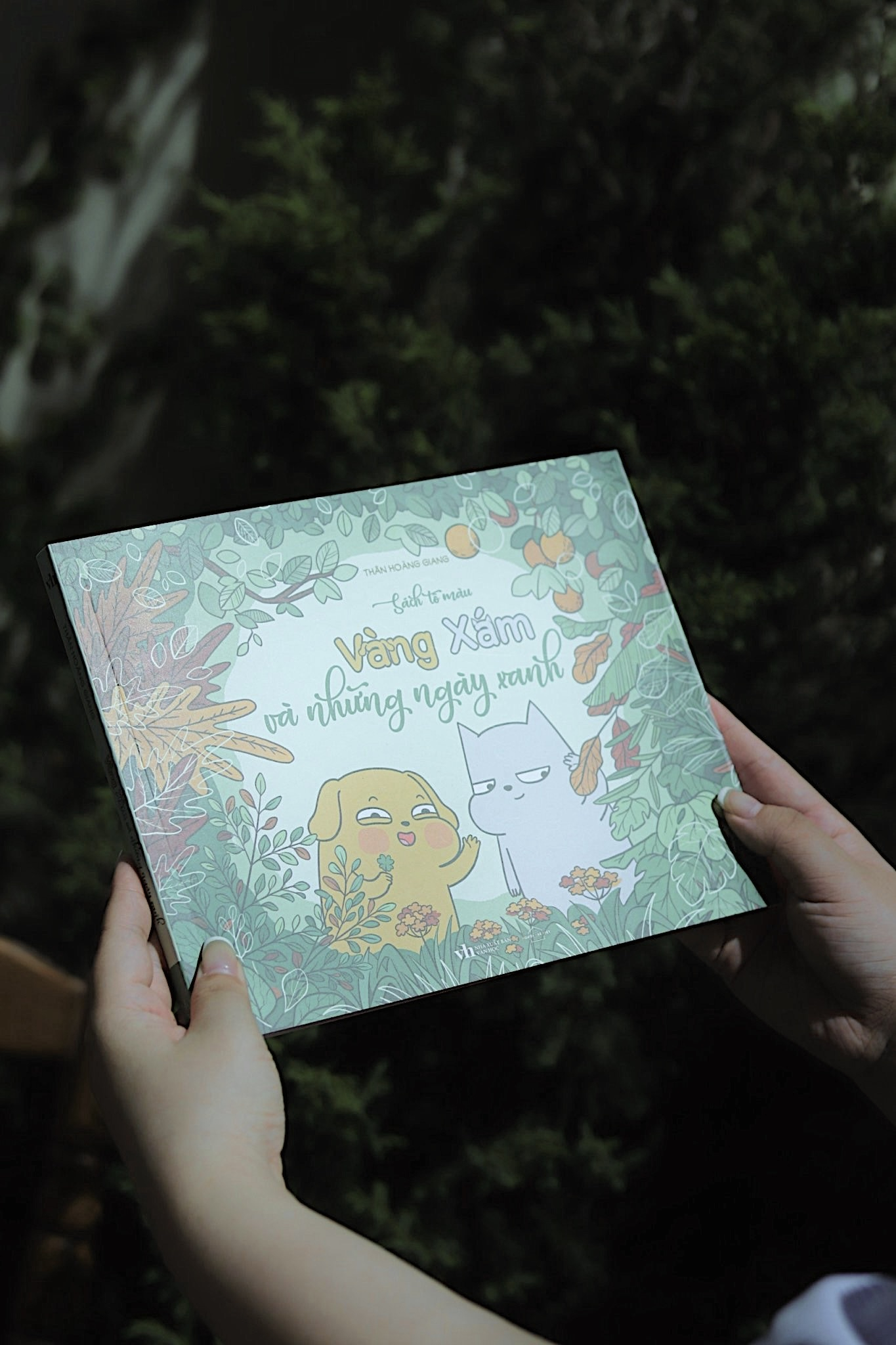 Sách Tô Màu - Vàng Xám Và Những Ngày Xanh - Ảnh 3