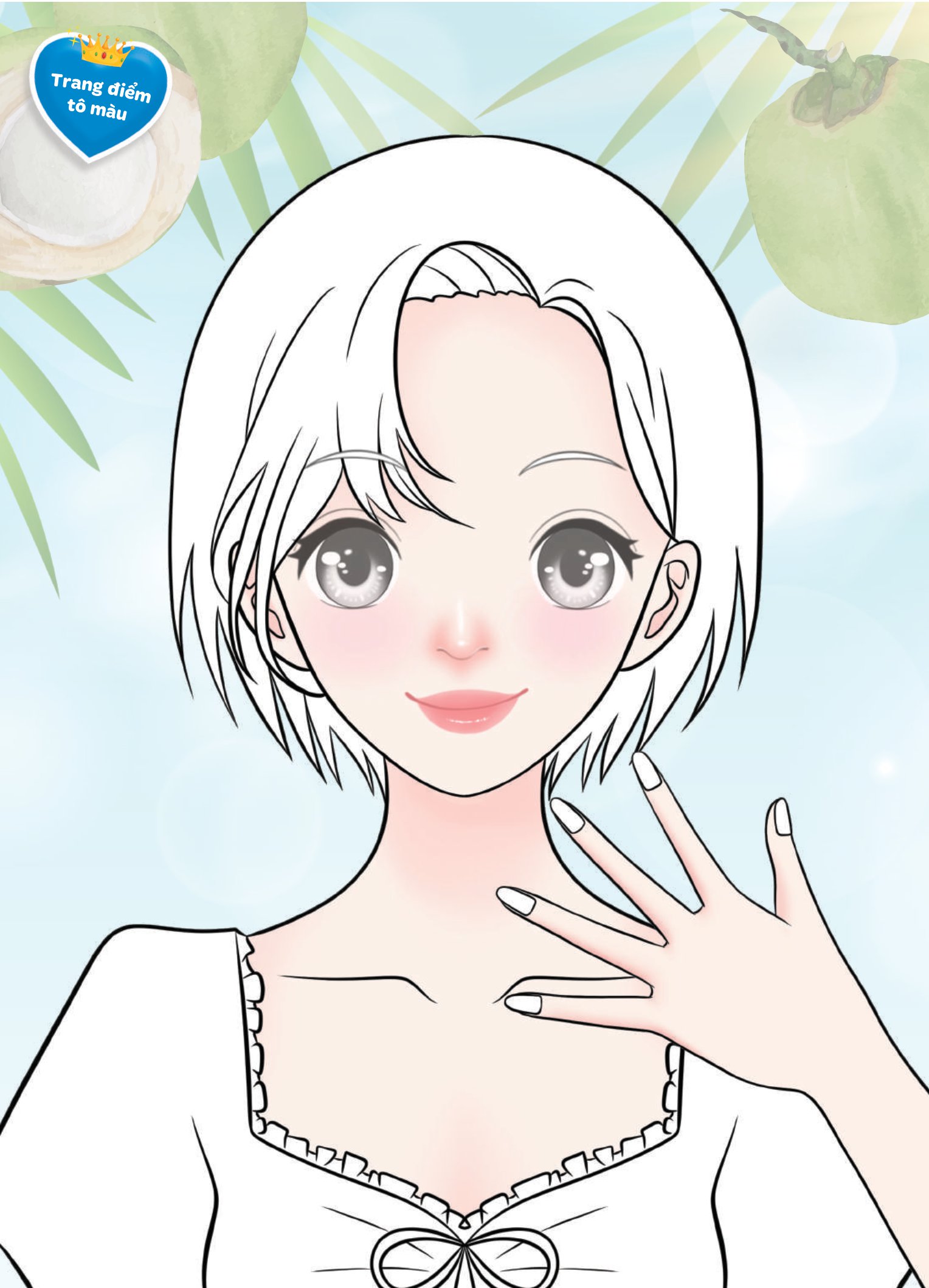 sách trang điểm - công chúa hoa rosy - Ảnh 7