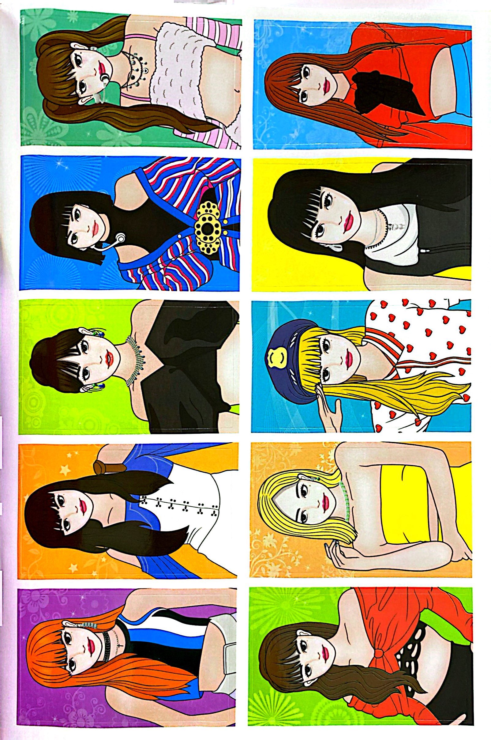 sách trang điểm thần tượng âm nhạc hàn quốc - lisa -thỏa sức sáng tạo cùng sticker trong suốt - Ảnh 7