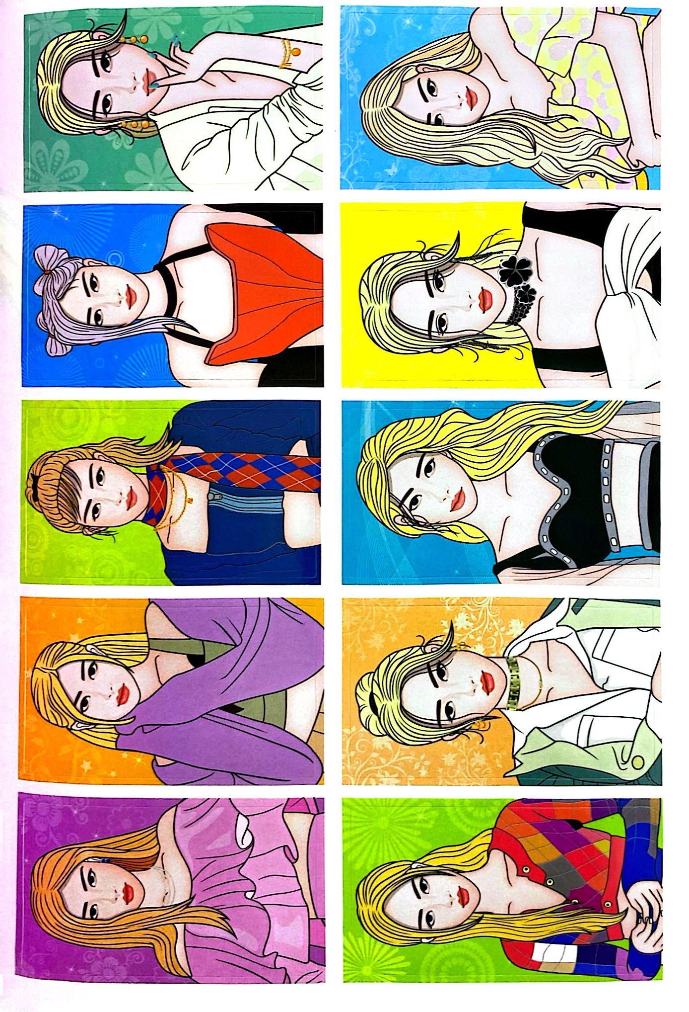 sách trang điểm thần tượng âm nhạc hàn quốc - rosie -thỏa sức sáng tạo cùng sticker trong suốt - Ảnh 6