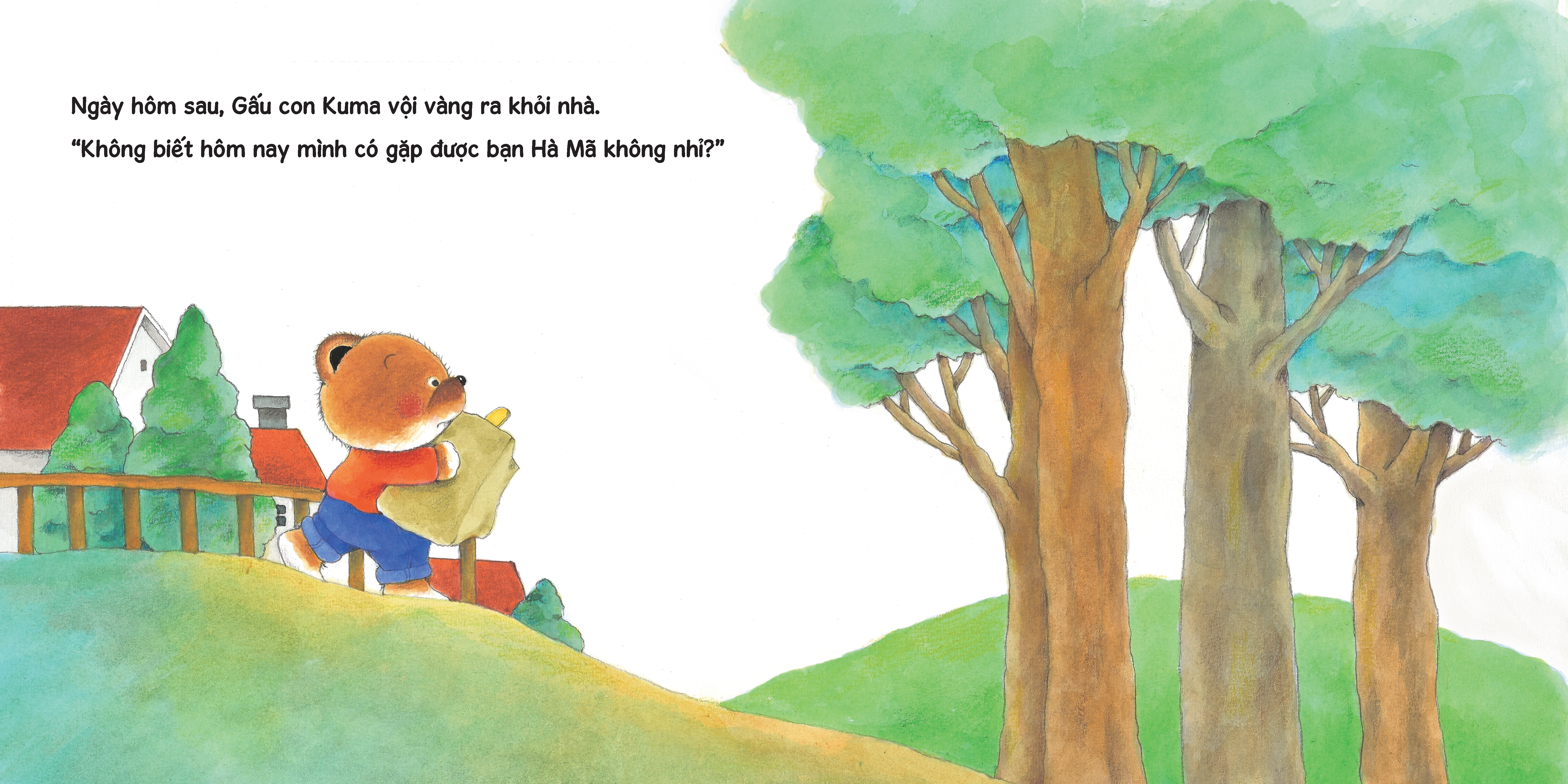 sách tranh ehon kuma - những chuyện nhỏ hằng ngày - không chơi với cậu nữa - Ảnh 4