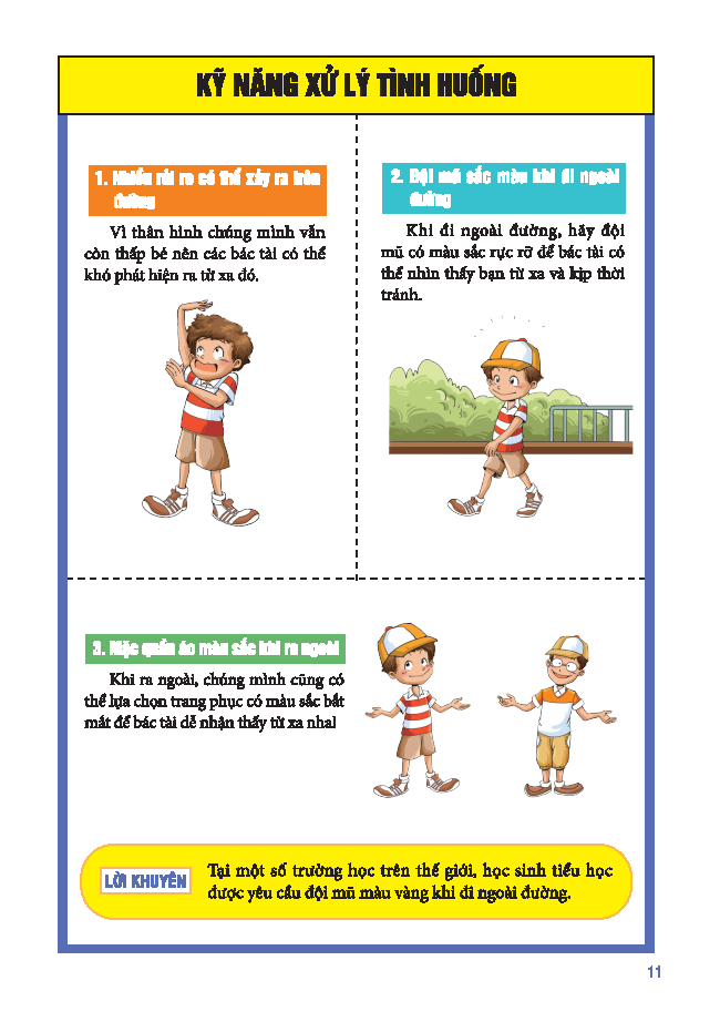 Sách Tranh Giáo Dục An Toàn Cho Học Sinh - An Toàn Giao Thông - Ảnh 5