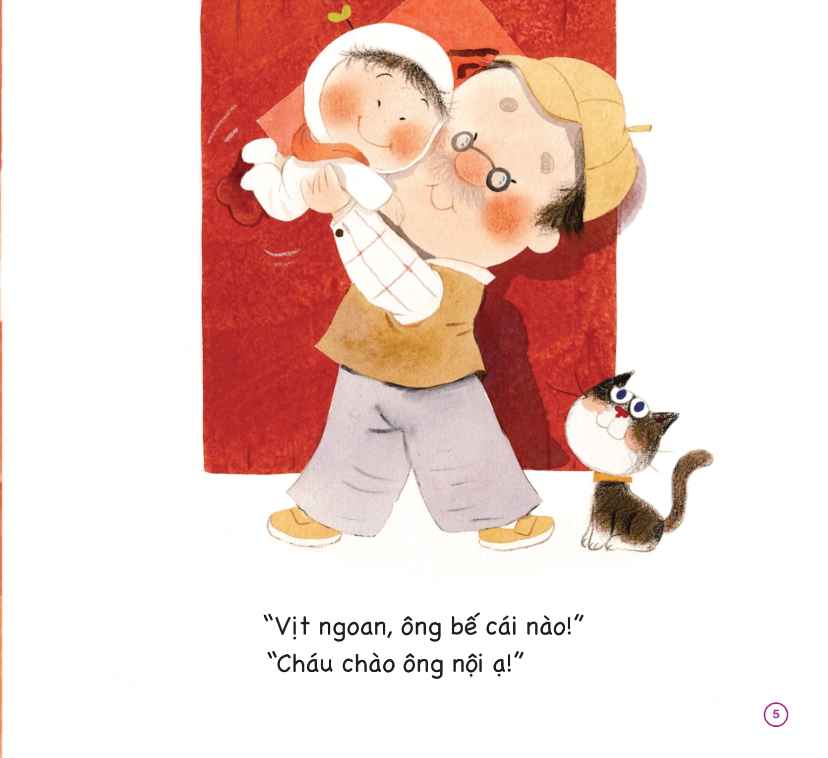 sách tranh học nói - bé bi bô… - học cách xưng hô - Ảnh 5