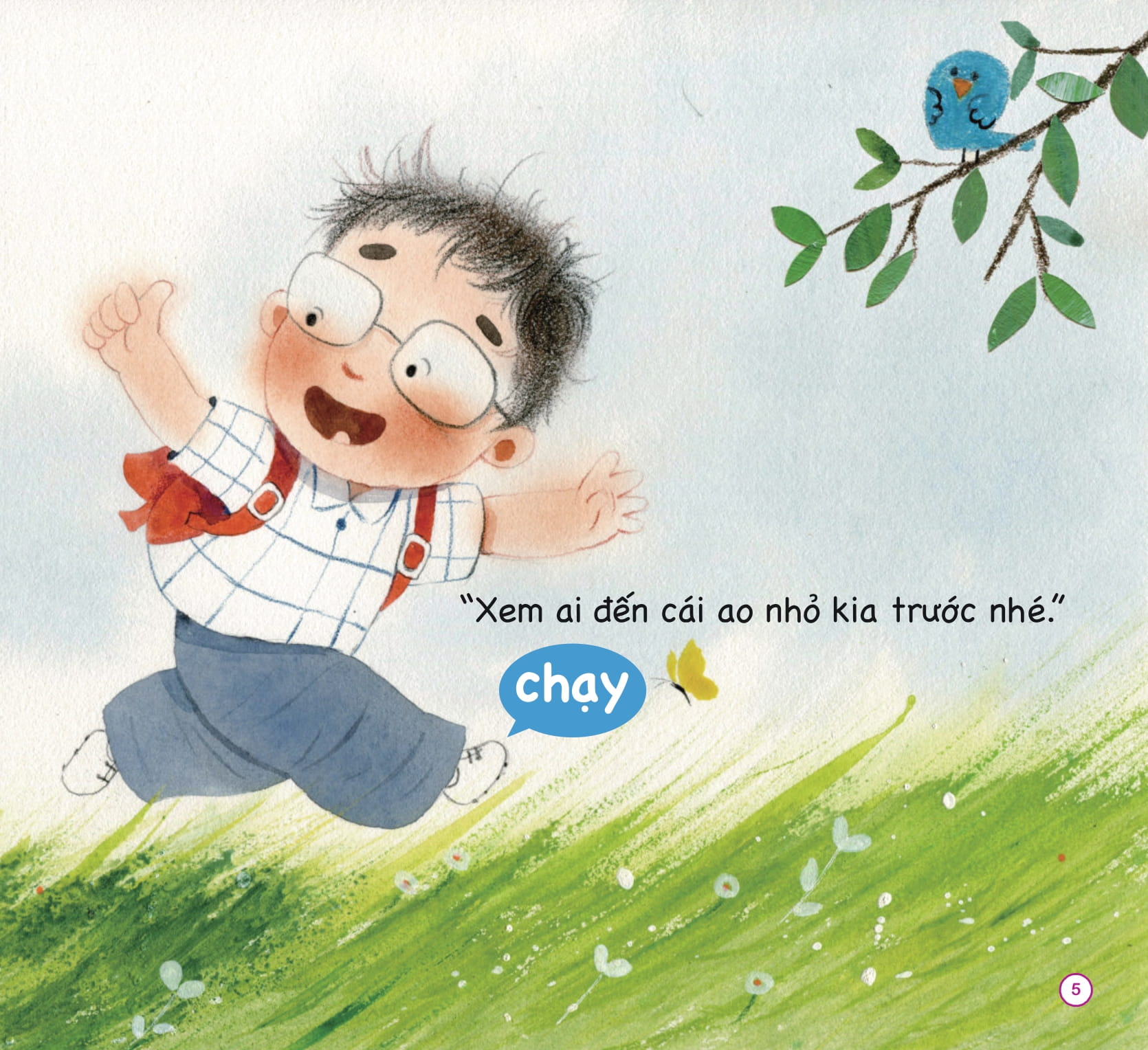 sách tranh học nói - bé bi bô… - học miêu tả động tác - Ảnh 5