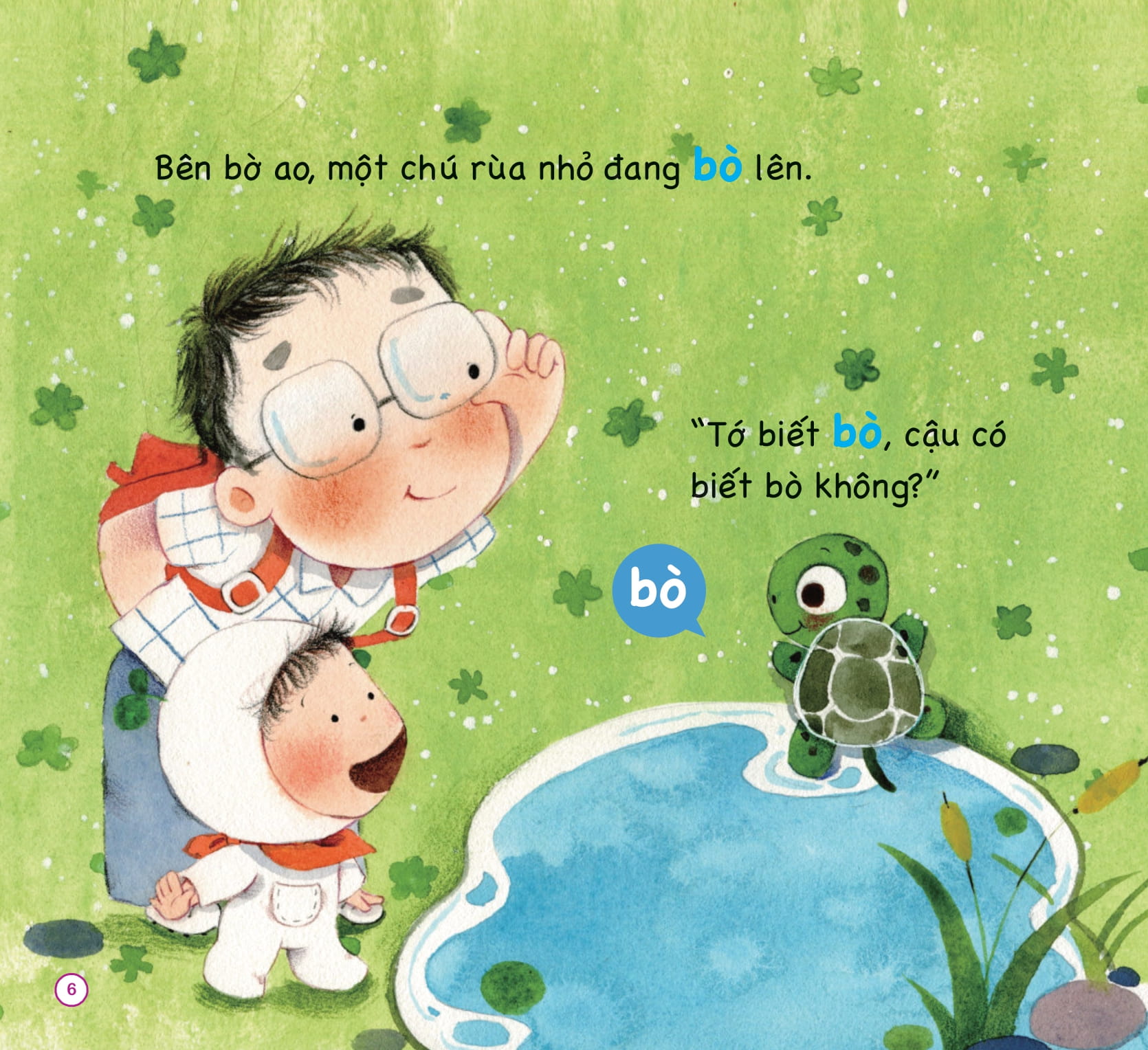 sách tranh học nói - bé bi bô… - học miêu tả động tác - Ảnh 6