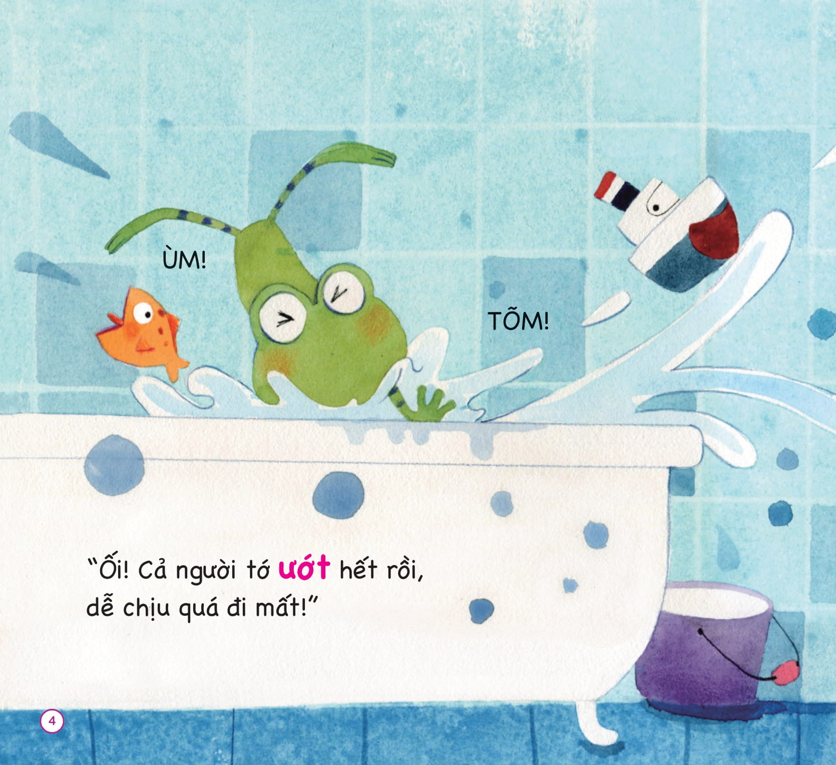 sách tranh học nói - bé bi bô… - học nói lên cảm giác - Ảnh 4