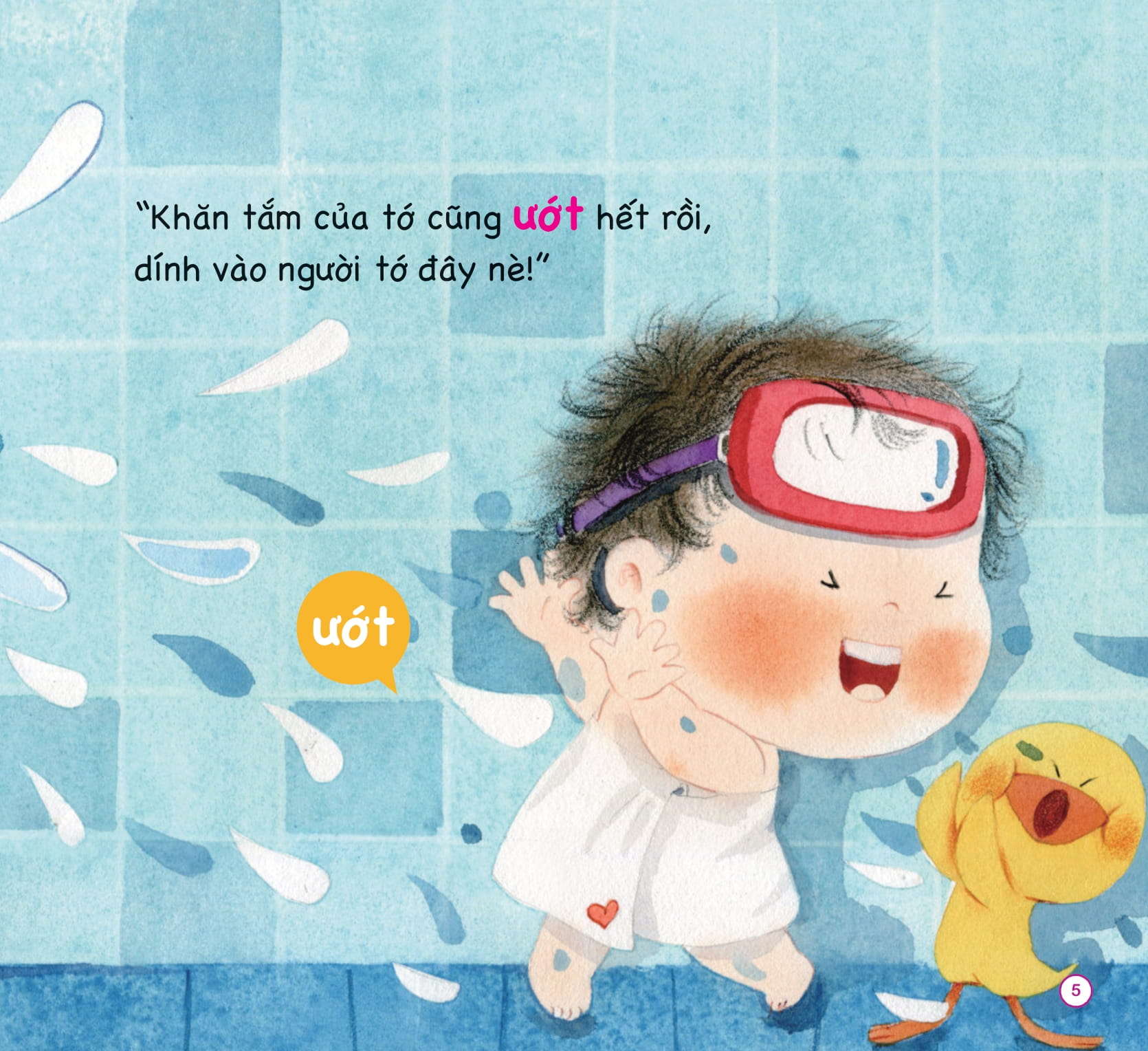 sách tranh học nói - bé bi bô… - học nói lên cảm giác - Ảnh 5