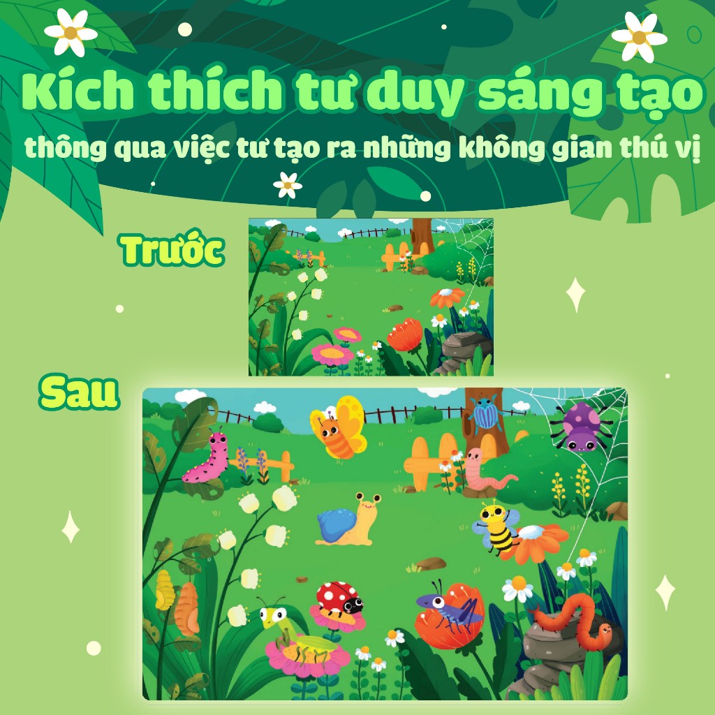 sách trò chơi bóc dán cảm xúc - côn trùng - Ảnh 7