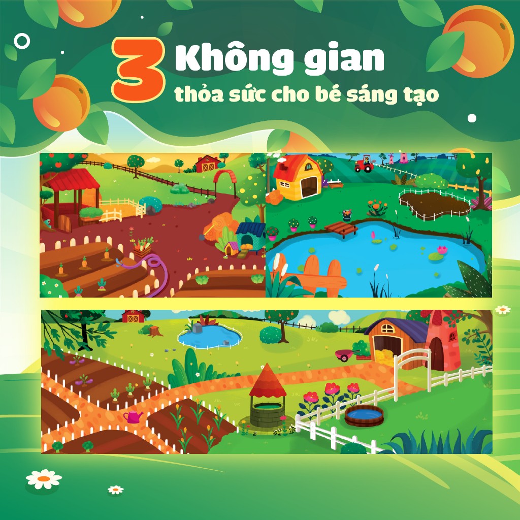 sách trò chơi bóc dán cảm xúc - nông trại - Ảnh 5