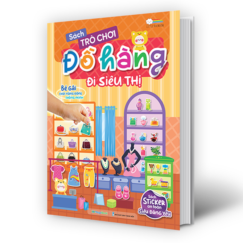 sách trò chơi đồ hàng - đi siêu thị - Ảnh 2