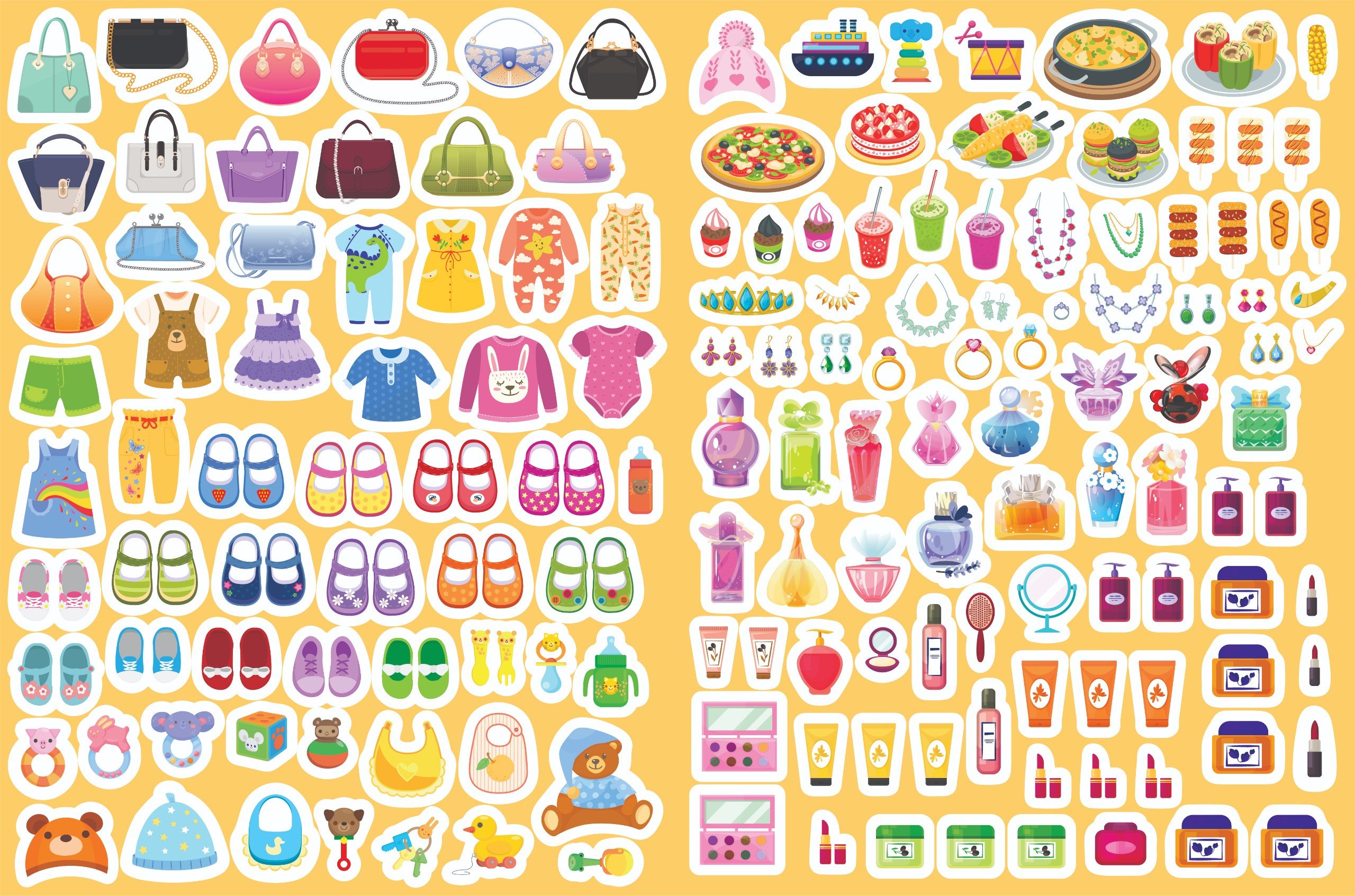 sách trò chơi đồ hàng - đi siêu thị - Ảnh 3