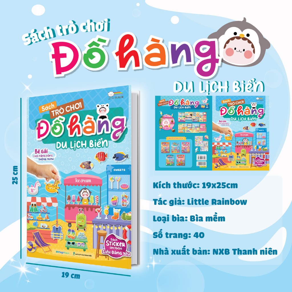 sách trò chơi đồ hàng - du lịch biển - Ảnh 3