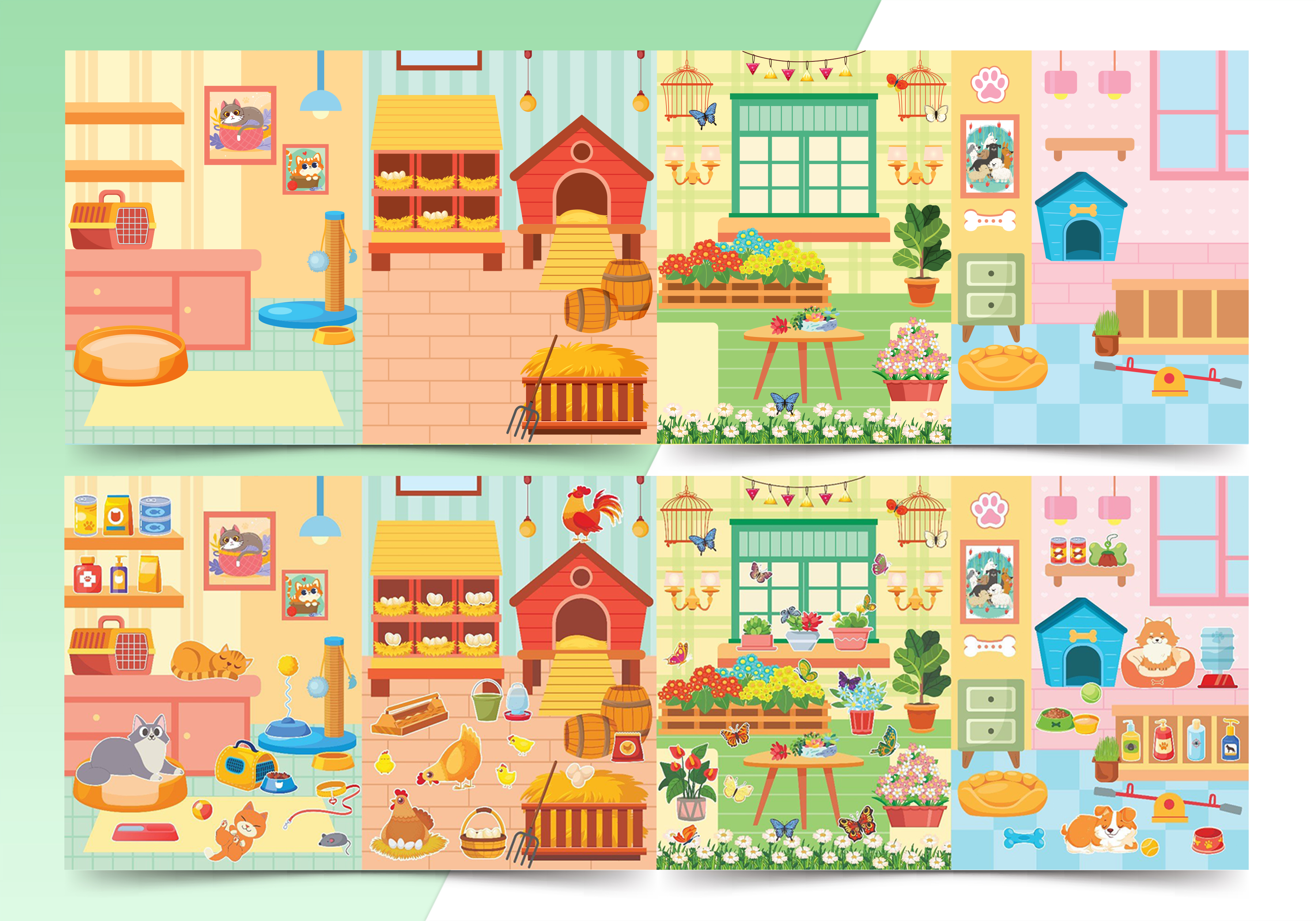 sách trò chơi đồ hàng - tiệm thú cưng - Ảnh 5