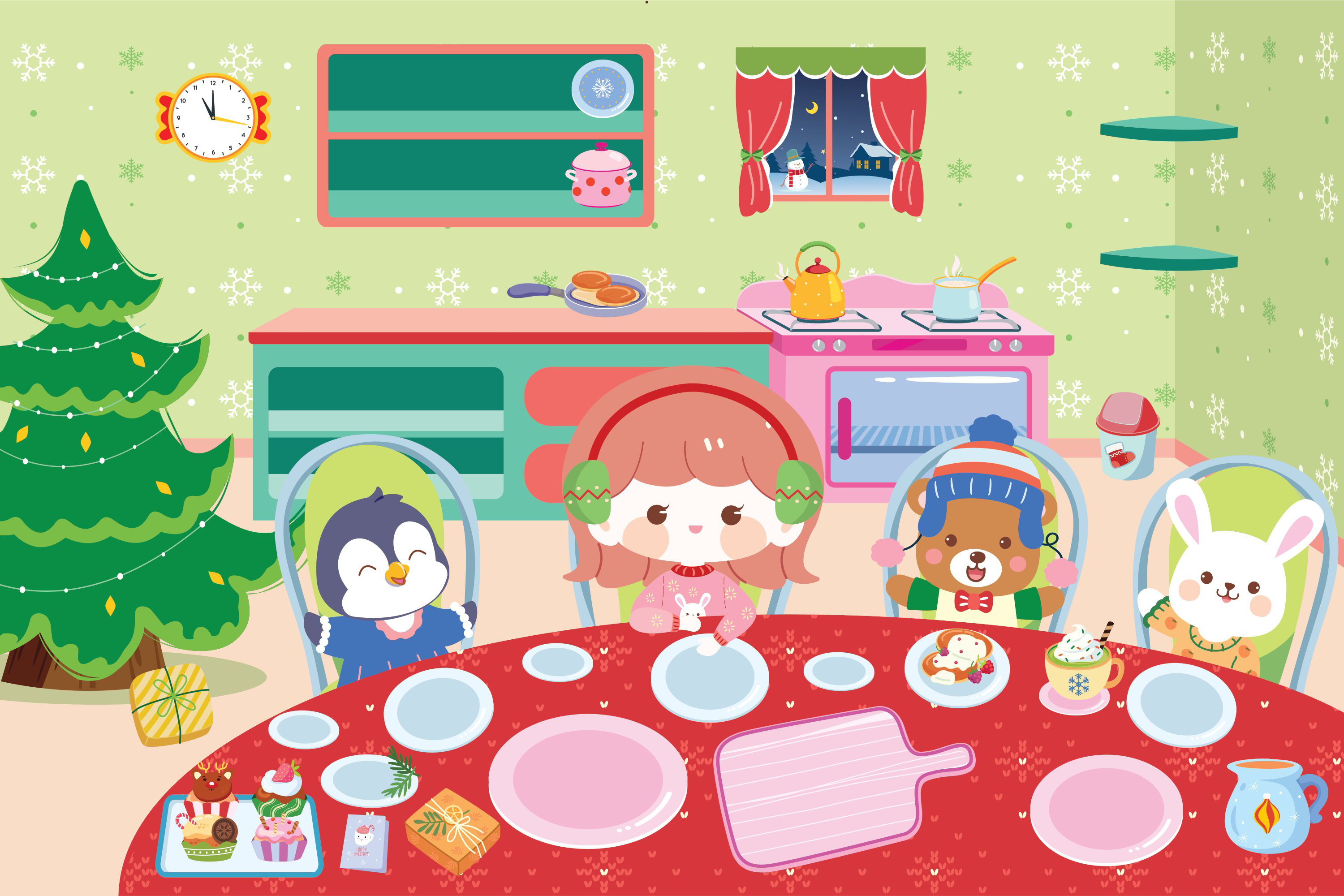 sách trò chơi đóng vai công chúa nhỏ mika - bữa tiệc ngọt ngào - Ảnh 4