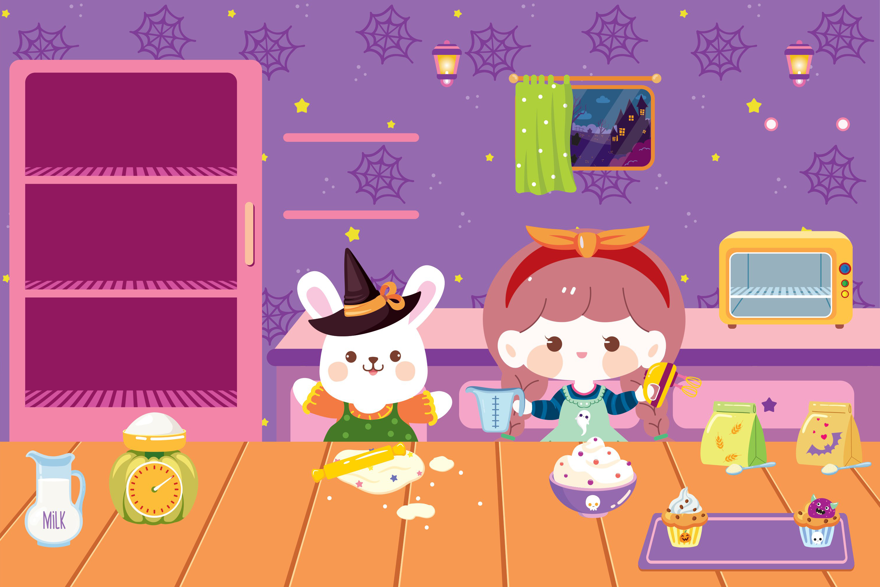 sách trò chơi đóng vai công chúa nhỏ mika - bữa tiệc ngọt ngào - Ảnh 5