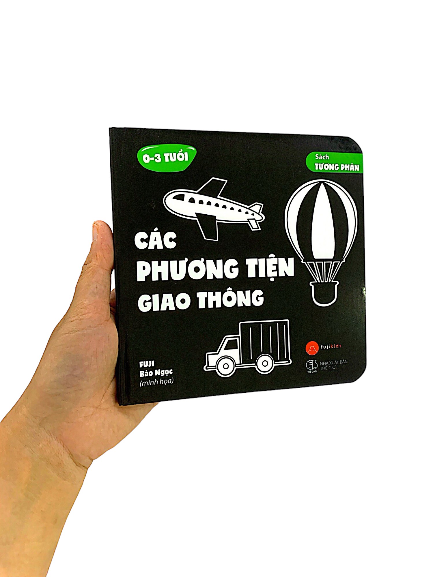 sách tương phản - các phương tiện giao thông (0-3 tuổi) - Ảnh 7