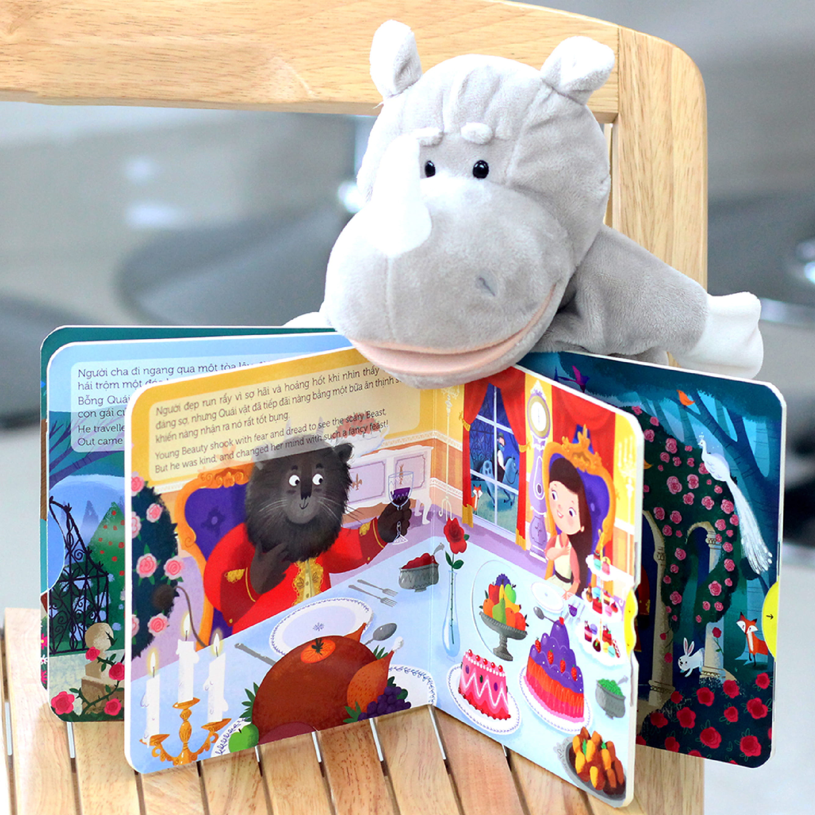 sách tương tác chuyển động - thế giới cổ tích - hộp 1 (3 tập) - Ảnh 15