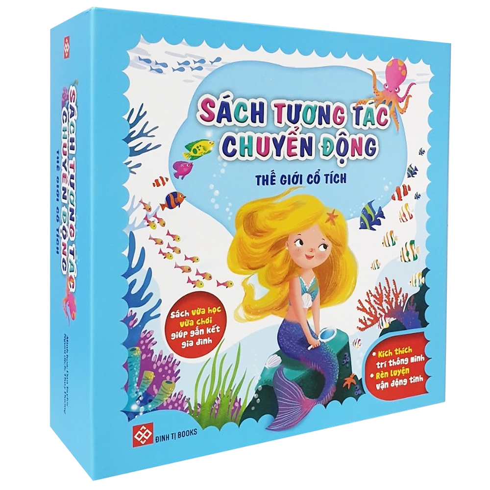 sách tương tác chuyển động - thế giới cổ tích - hộp 1 (3 tập) - Ảnh 4