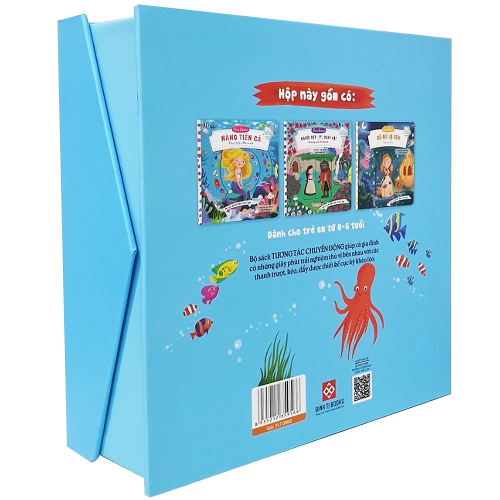 sách tương tác chuyển động - thế giới cổ tích - hộp 1 (3 tập) - Ảnh 5